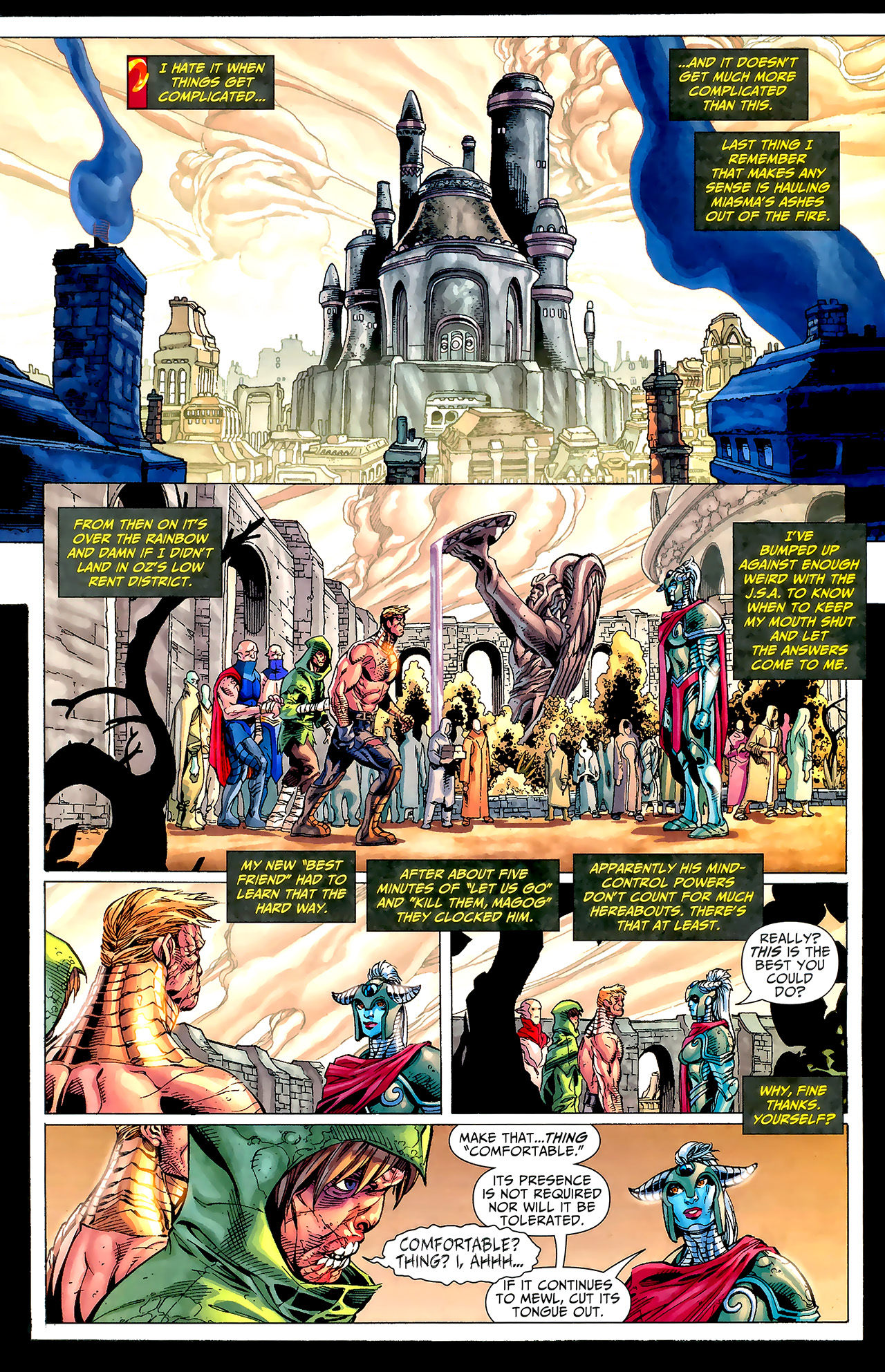 Read online Magog comic -  Issue #5 - 9