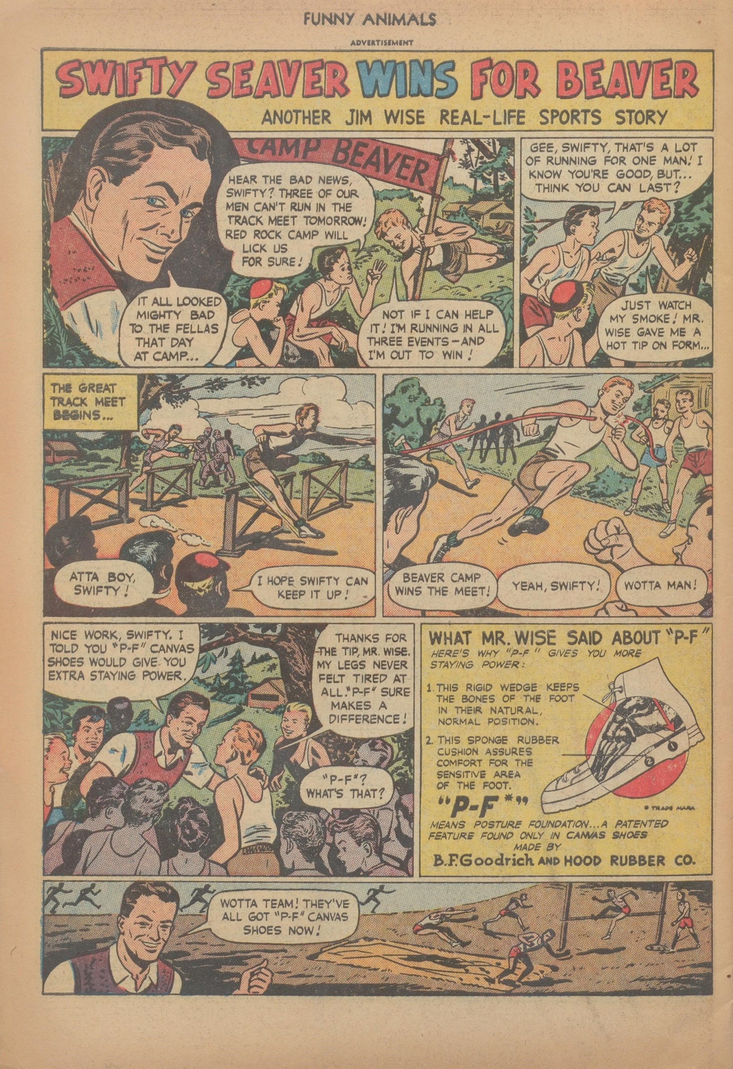 Read online Fawcett's Funny Animals comic -  Issue #51 - 34