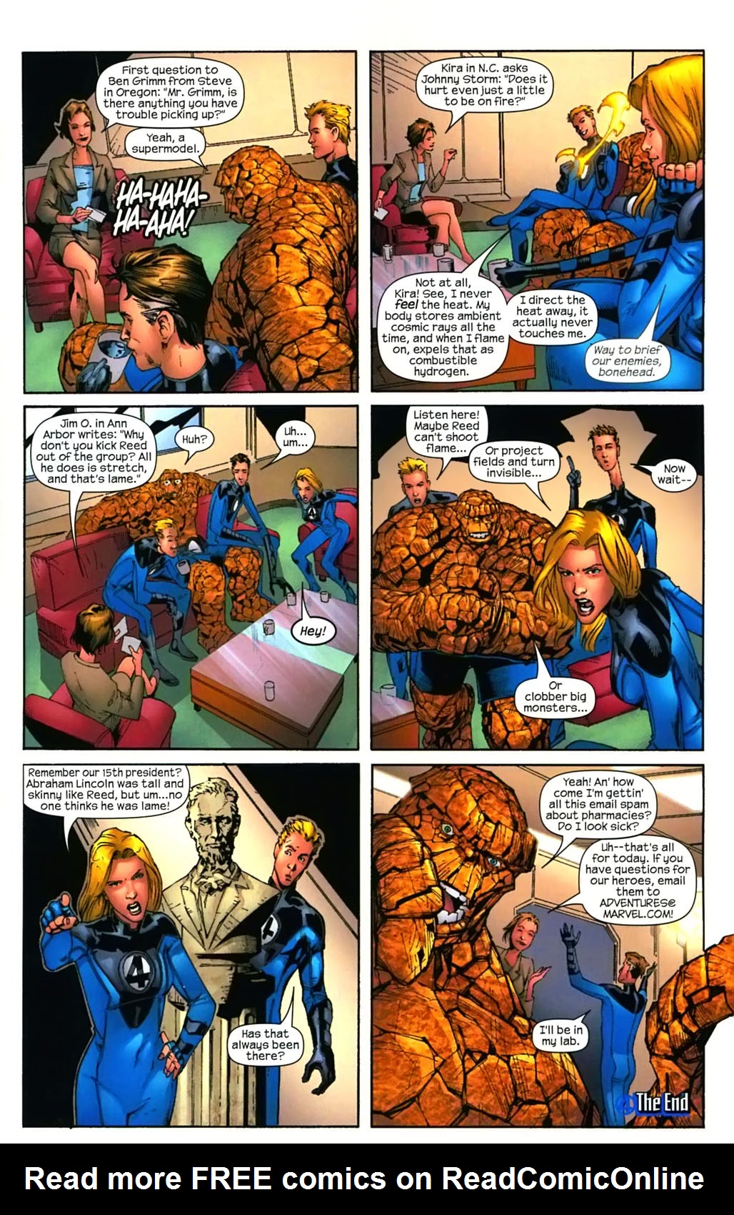 Read online Marvel Adventures Fantastic Four comic -  Issue #9 - 23