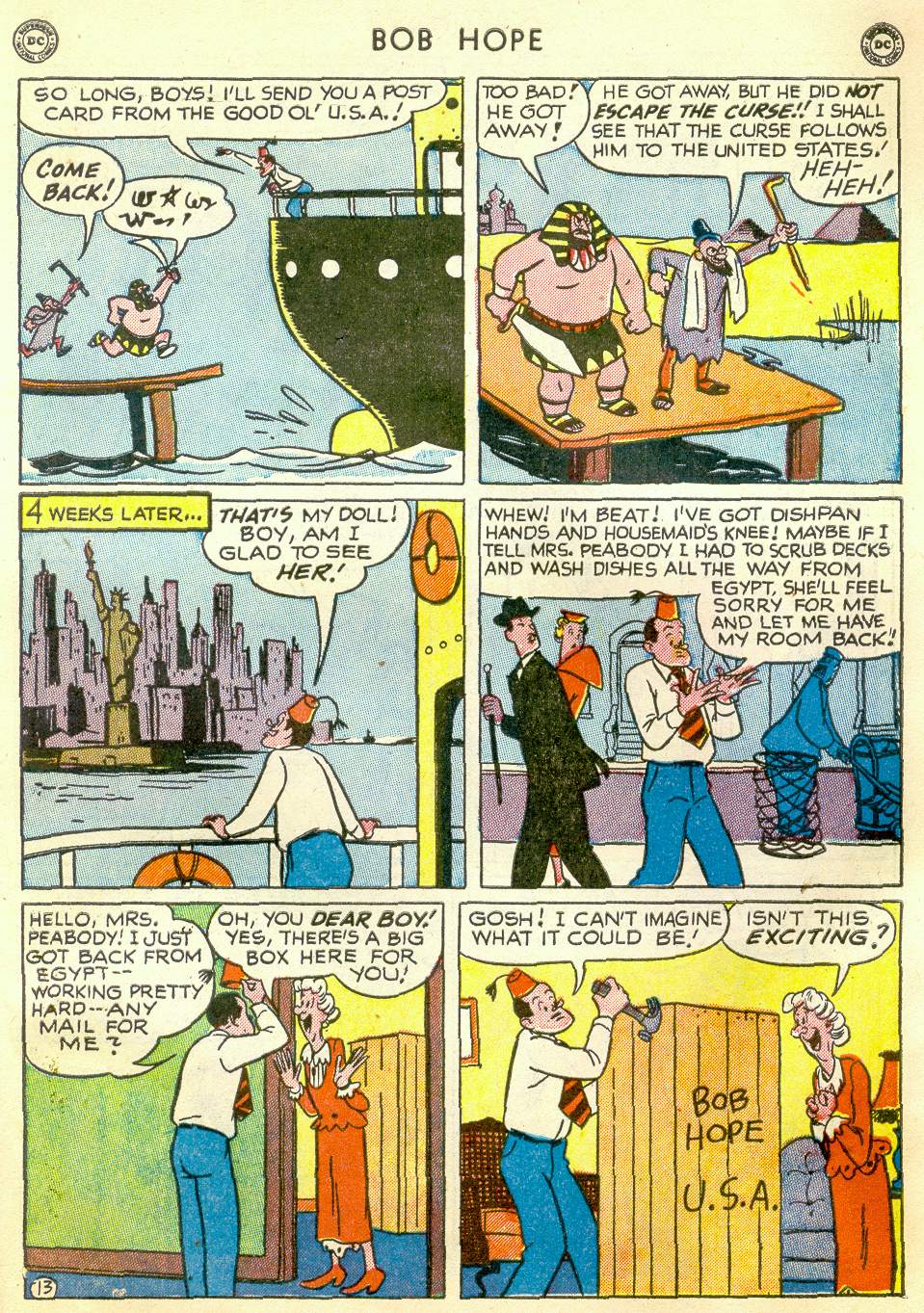 Read online The Adventures of Bob Hope comic -  Issue #5 - 46