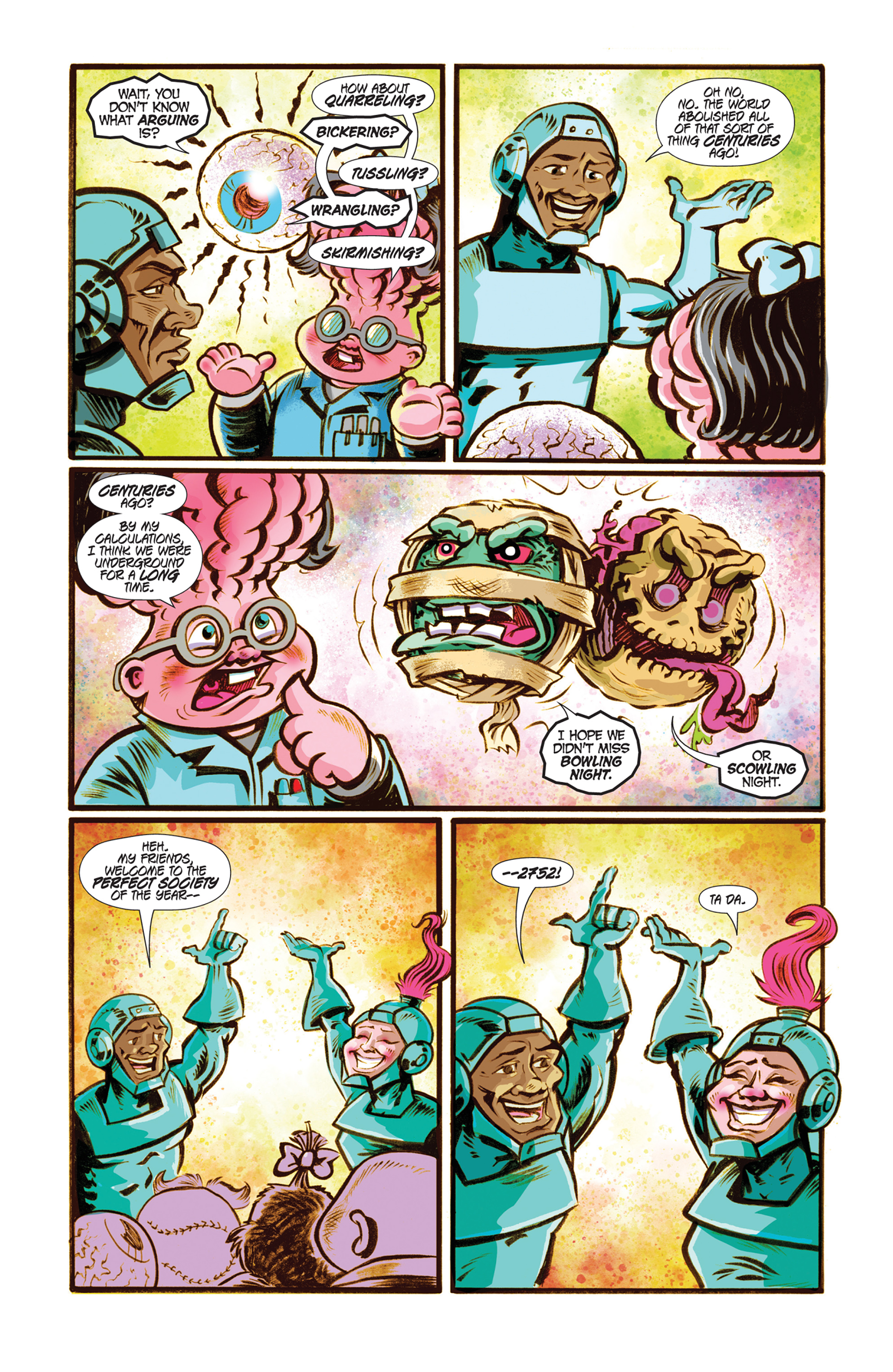 Read online Madballs vs Garbage Pail Kids – Time Again, Slime Again comic -  Issue #4 - 18