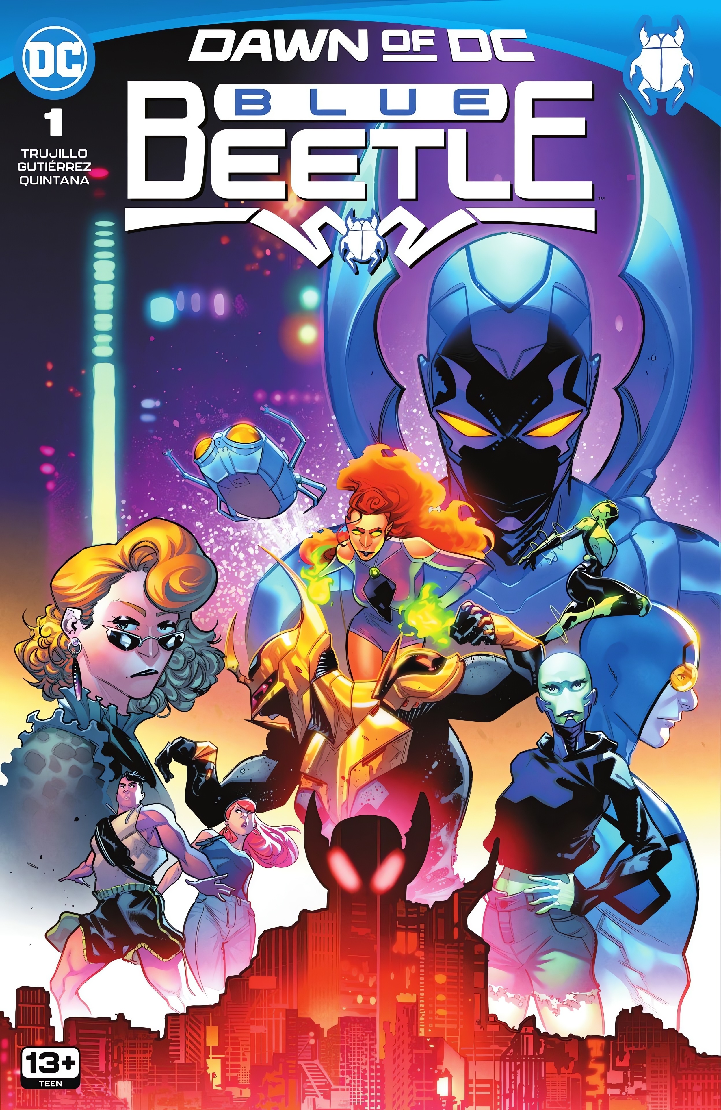 Read online Blue Beetle (2023) comic -  Issue #1 - 1