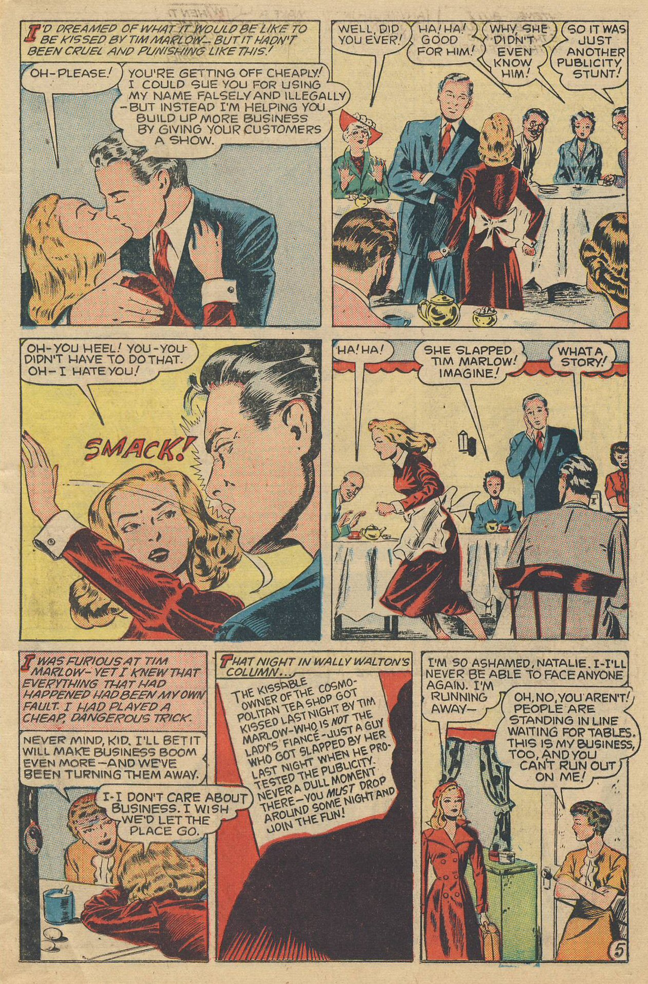 Read online Glamorous Romances comic -  Issue #43 - 23