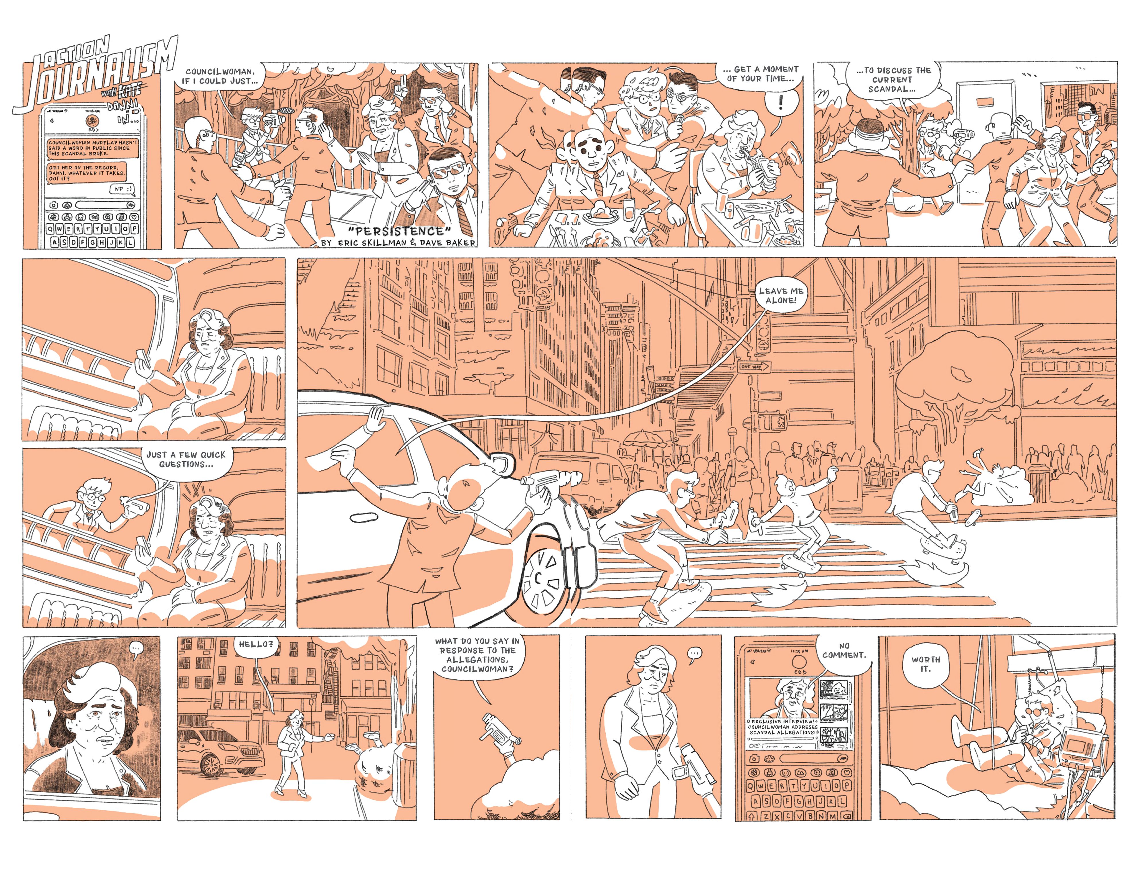 Read online Action Journalism comic -  Issue # TPB - 110