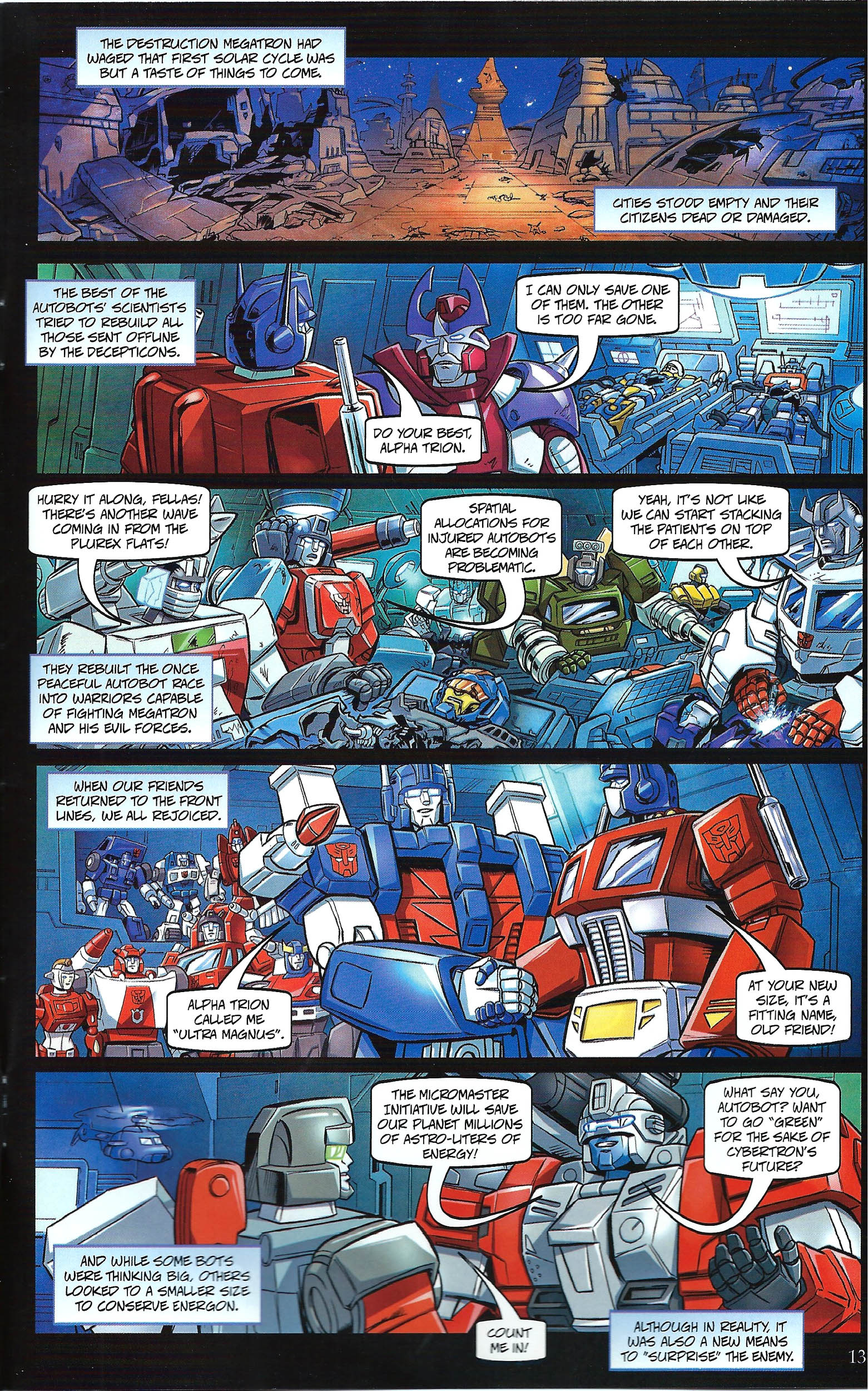 Read online Transformers: Collectors' Club comic -  Issue #42 - 13