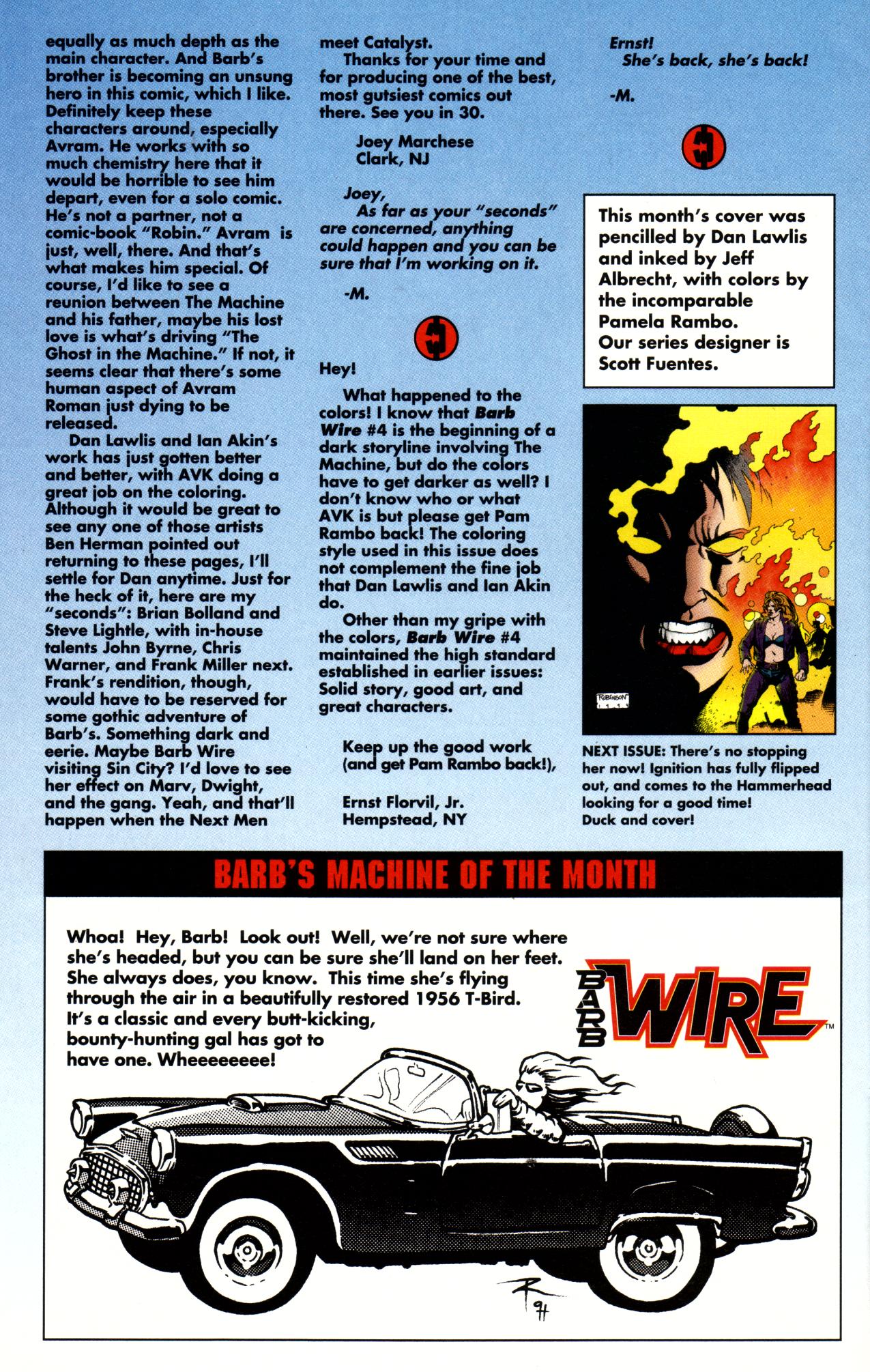 Read online Barb Wire (1994) comic -  Issue #7 - 25