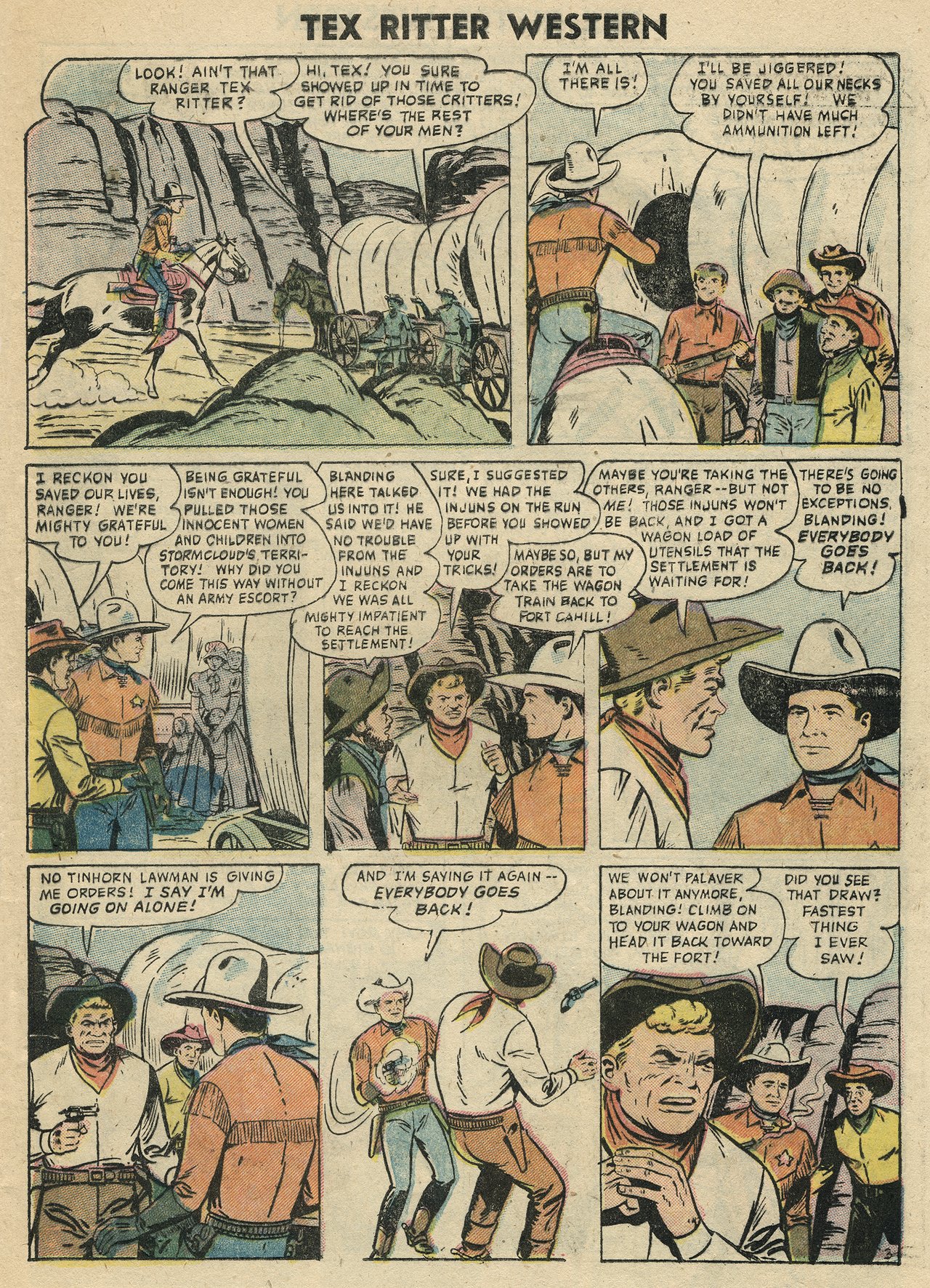 Read online Tex Ritter Western comic -  Issue #32 - 5