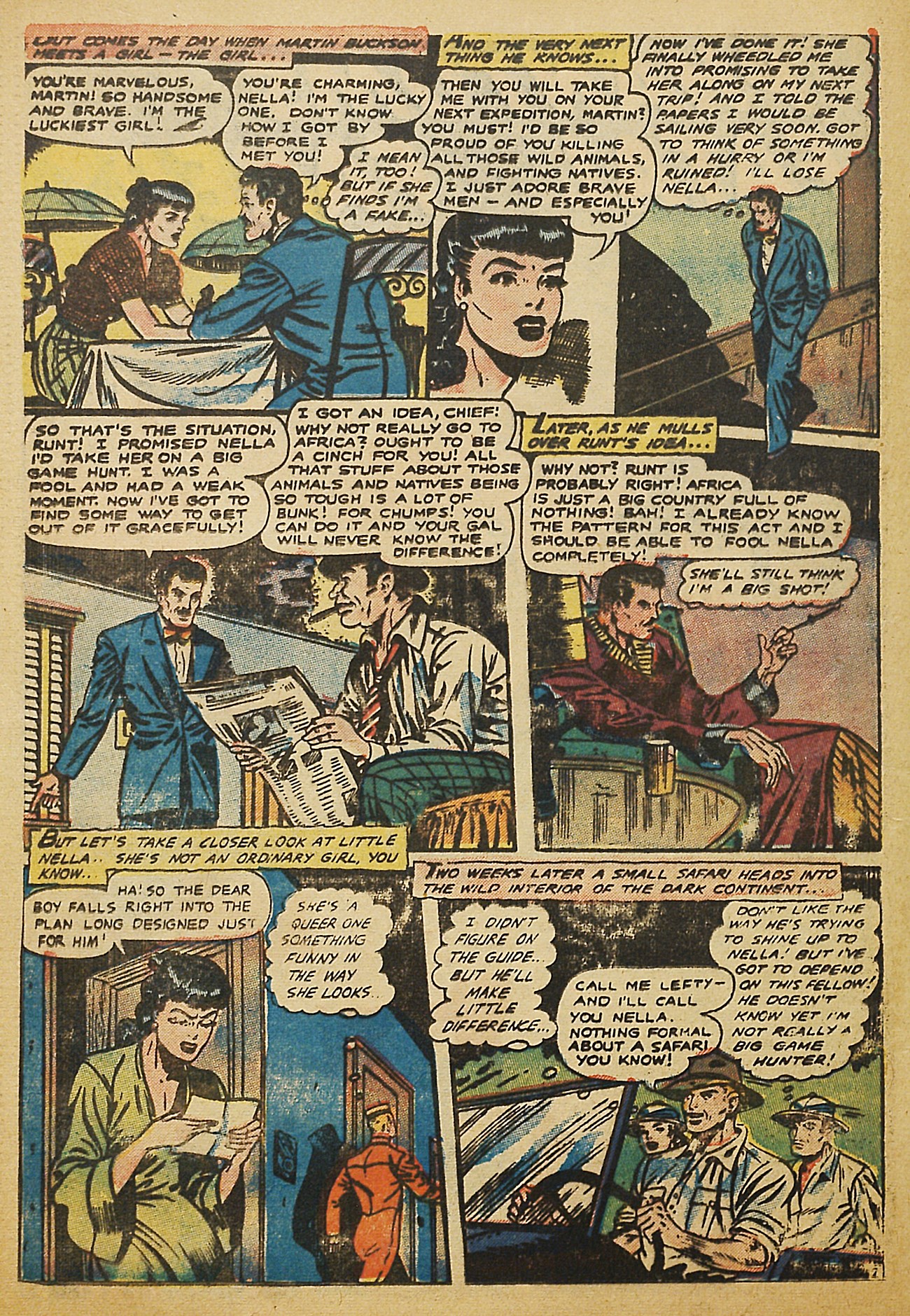 Read online Haunted Thrills comic -  Issue #16 - 21