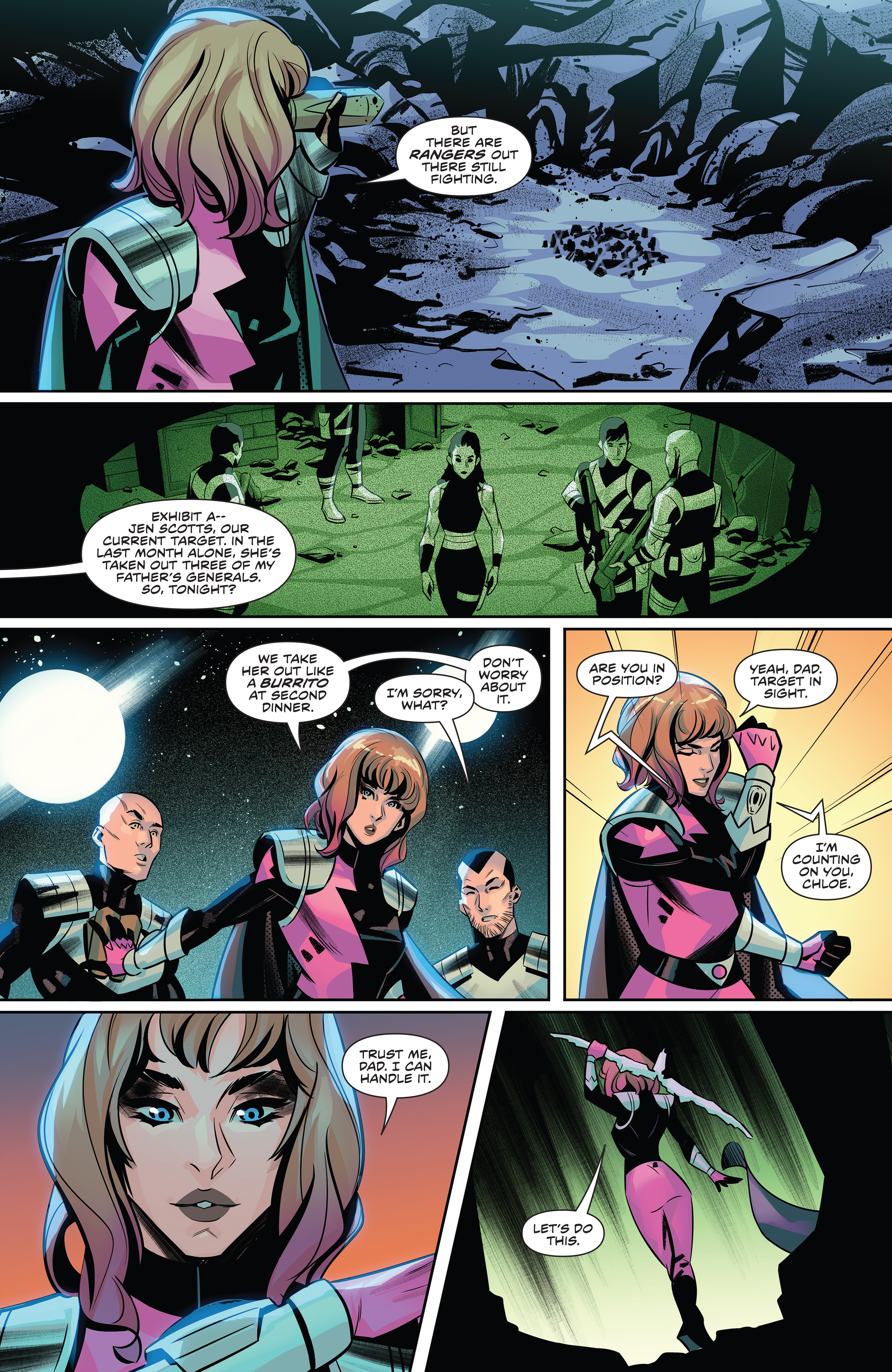 Read online Power Rangers Unlimited comic -  Issue # HyperForce - 5