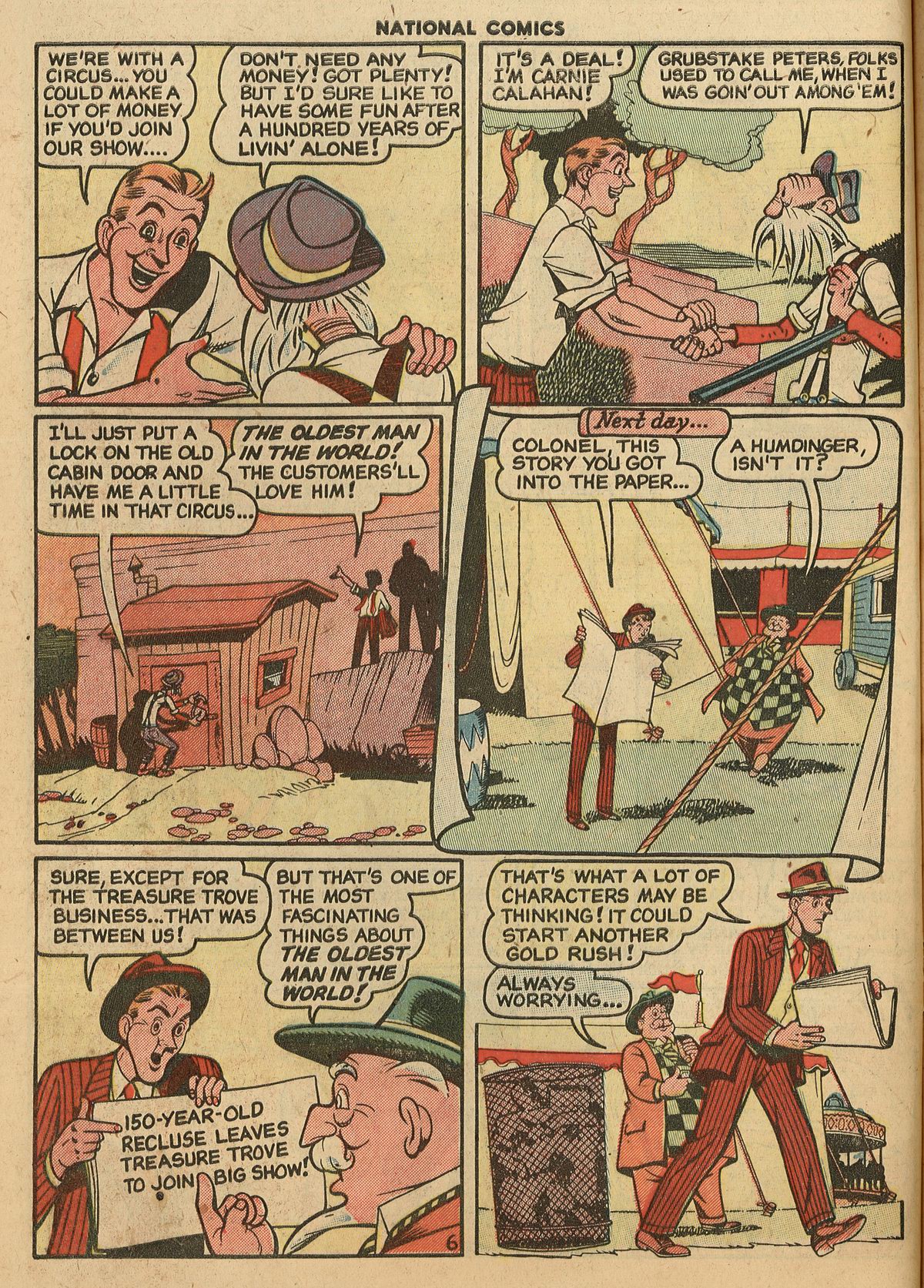 Read online National Comics comic -  Issue #72 - 8