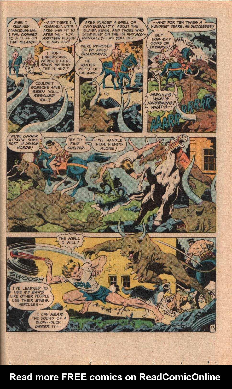 Read online Hercules Unbound comic -  Issue #1 - 25