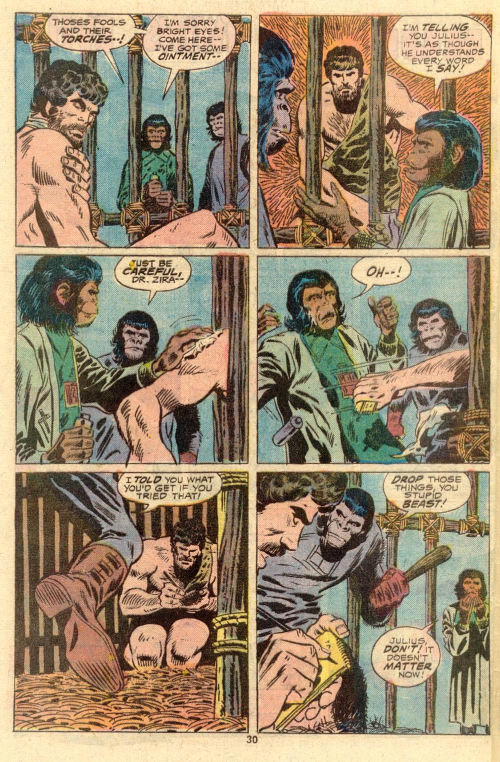 Read online Adventures on the Planet of the Apes comic -  Issue #2 - 21