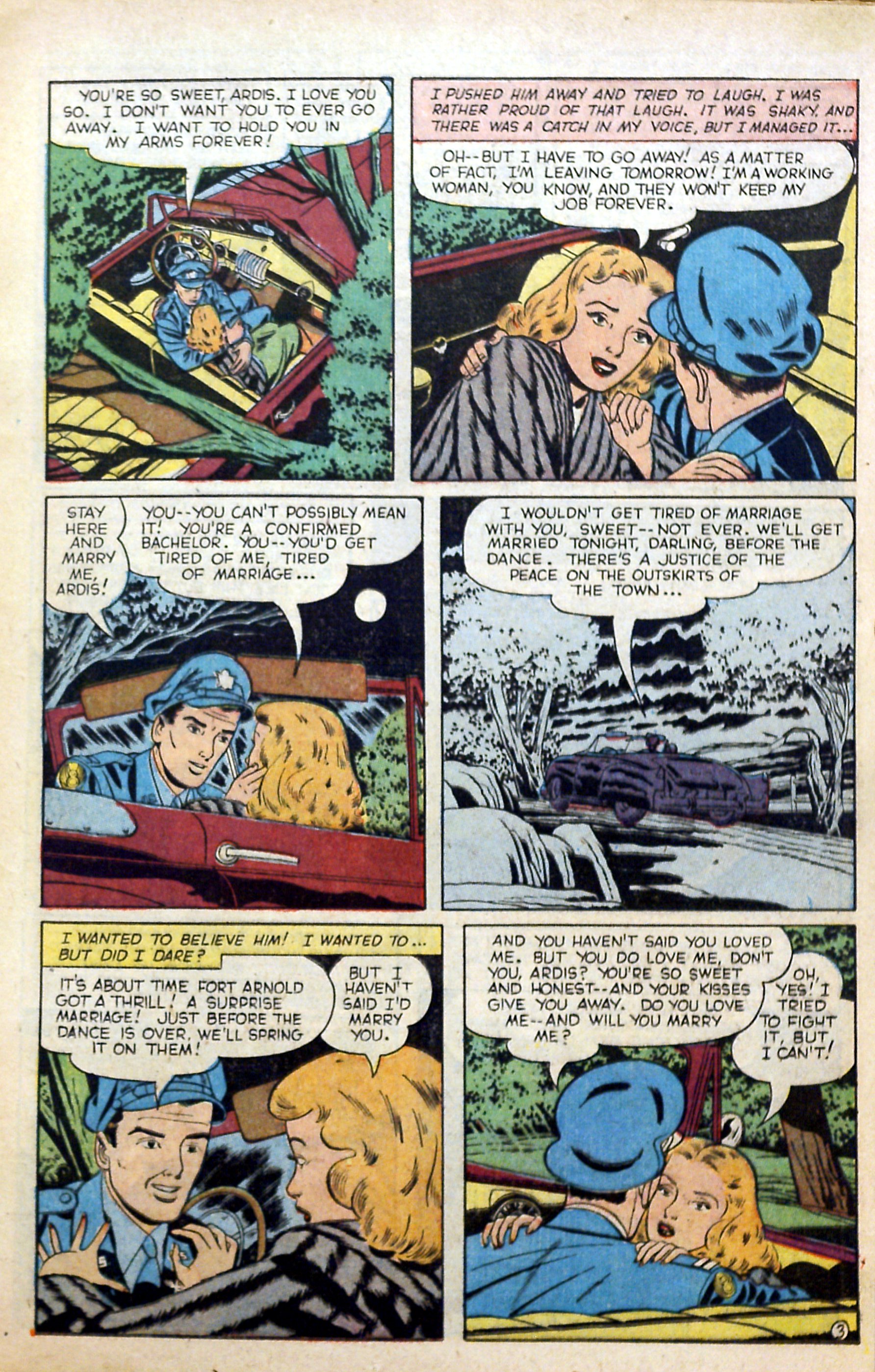 Read online Glamorous Romances comic -  Issue #73 - 13