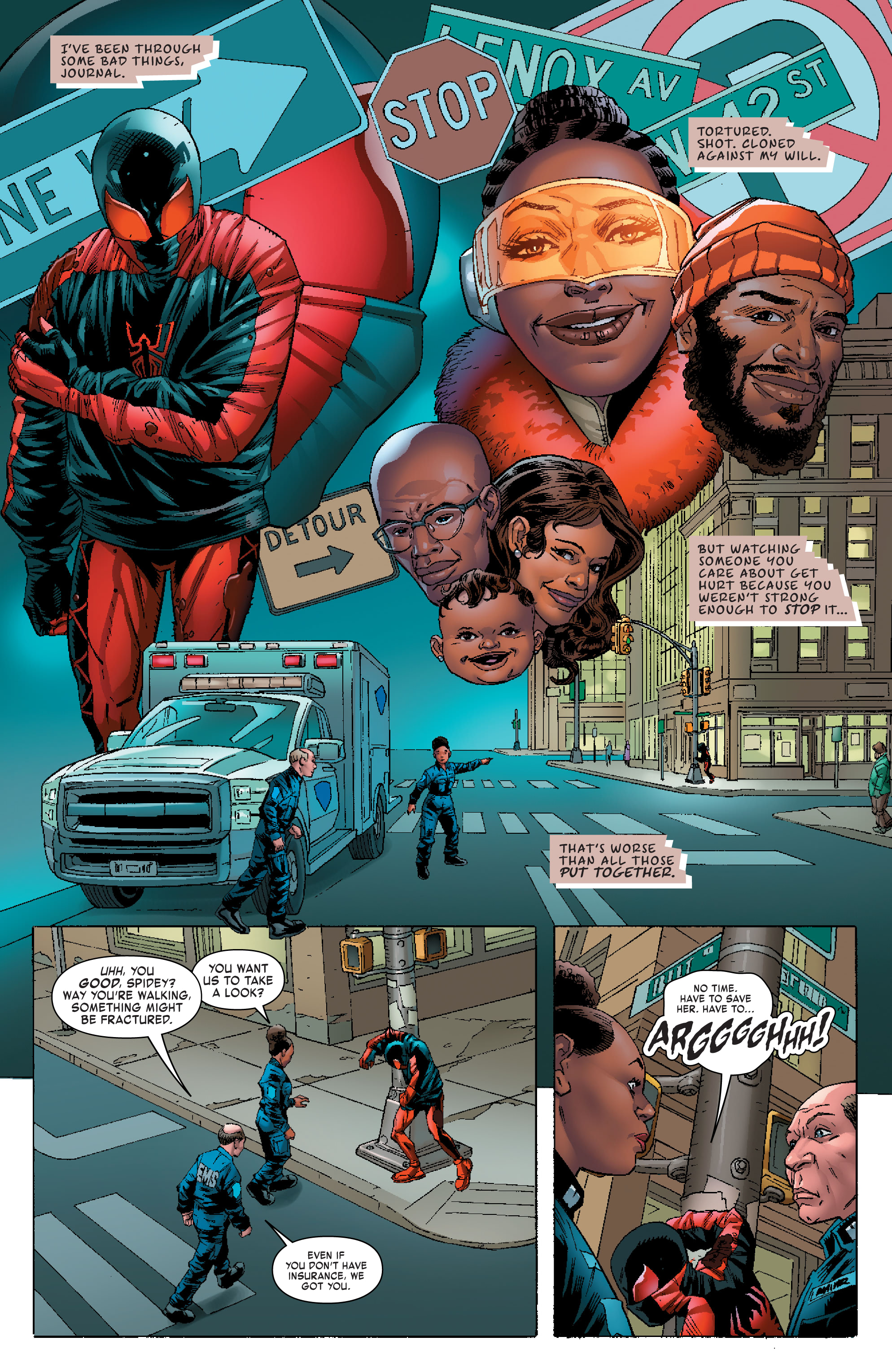 Read online Miles Morales: Spider-Man By Saladin Ahmed Omnibus comic -  Issue # TPB (Part 8) - 100