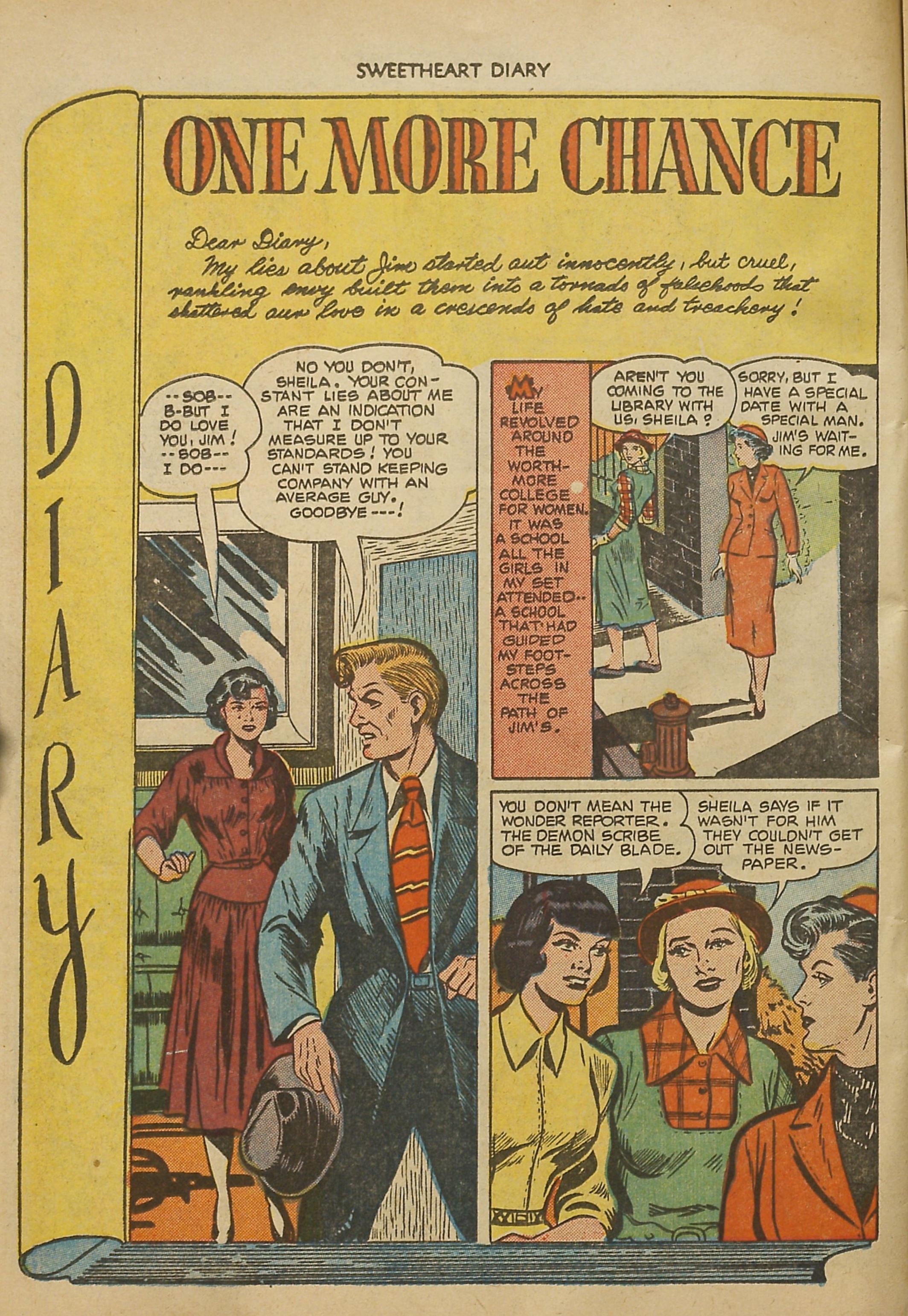 Read online Sweetheart Diary comic -  Issue #6 - 14