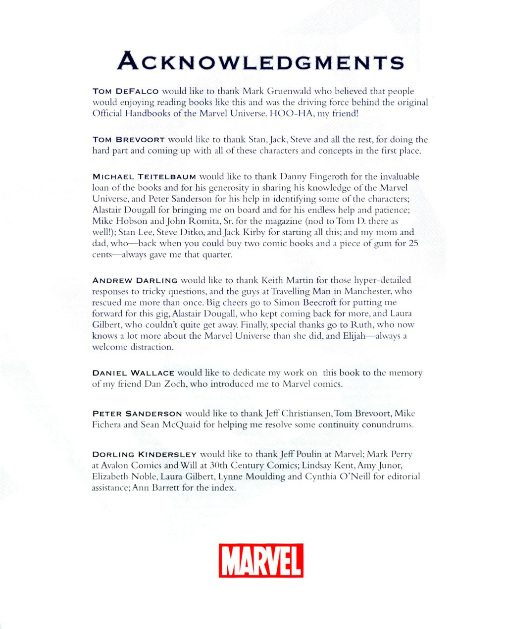 Read online The Marvel Encyclopedia comic -  Issue # TPB - 342