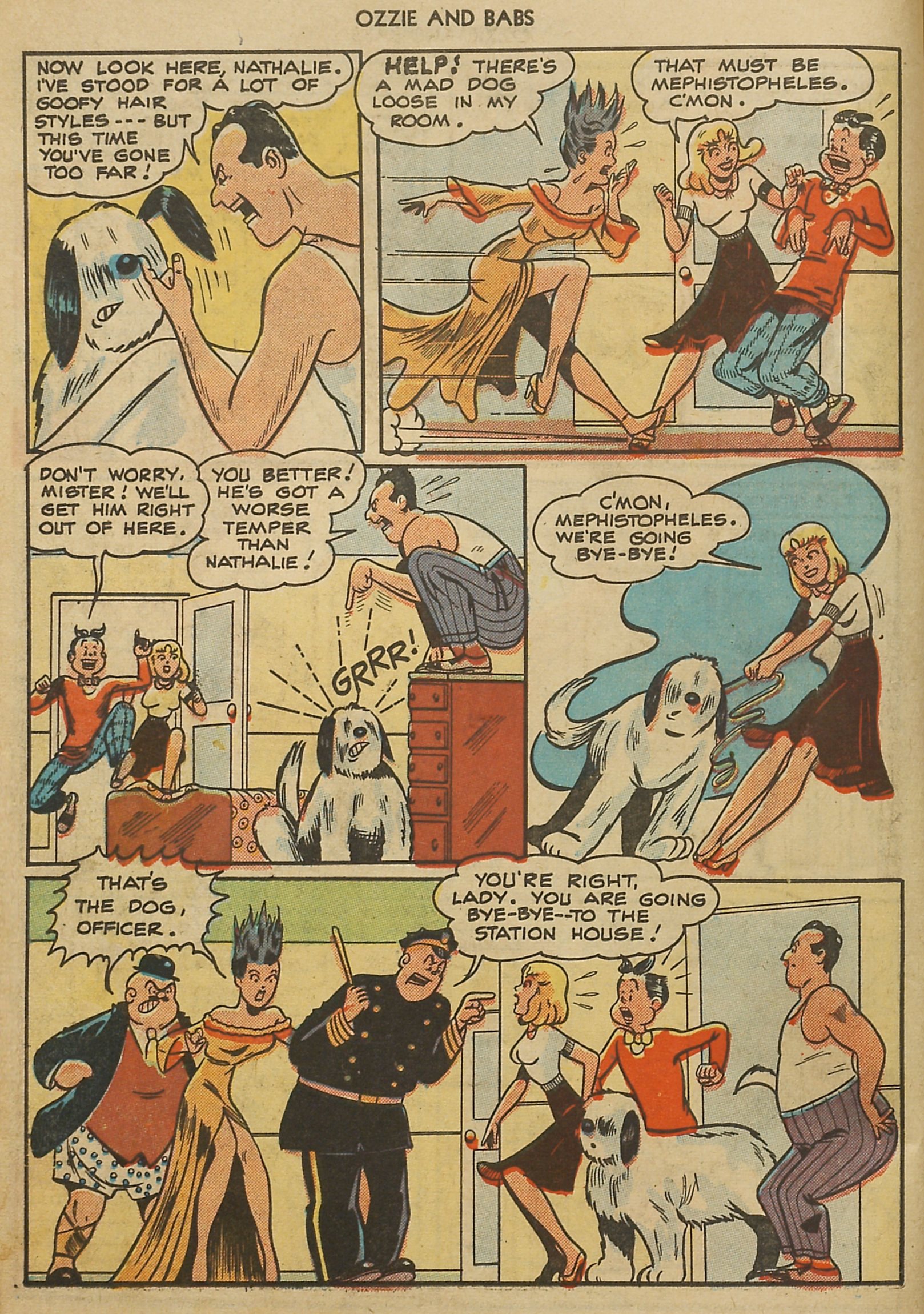 Read online Ozzie And Babs comic -  Issue #7 - 10