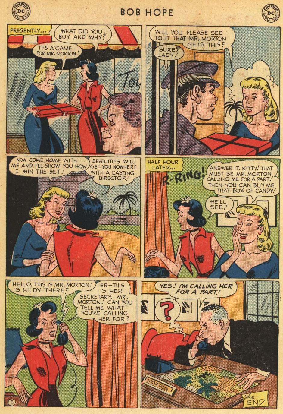 Read online The Adventures of Bob Hope comic -  Issue #17 - 40
