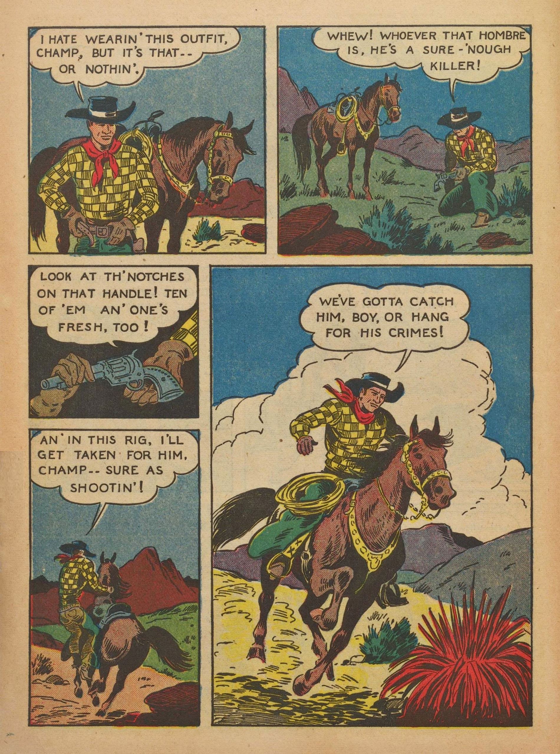 Read online Gene Autry Comics comic -  Issue #8 - 8