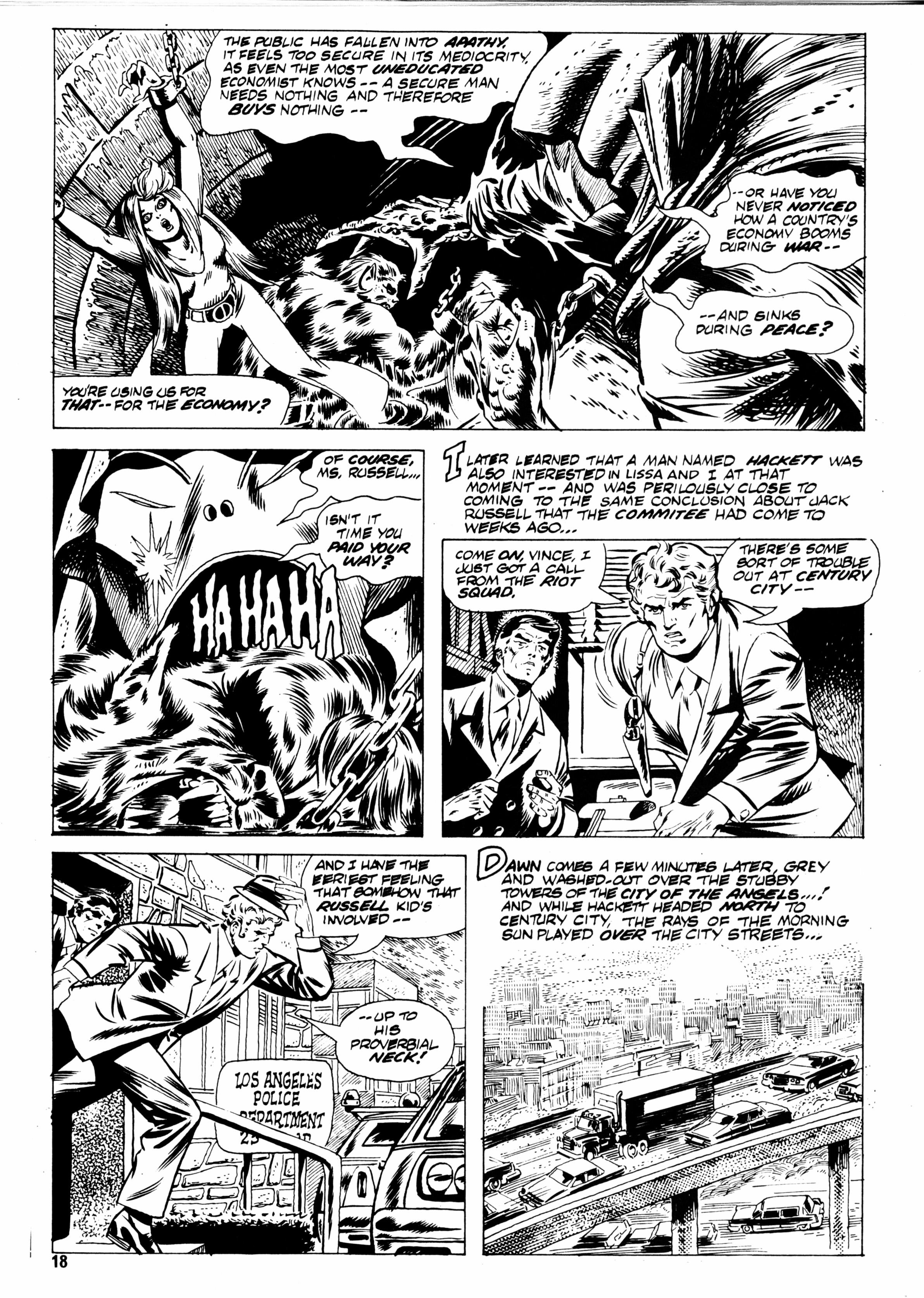 Read online Dracula Lives (1974) comic -  Issue #28 - 18