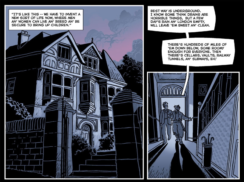 Read online H. G. Wells' The War of the Worlds comic -  Issue # TPB - 90