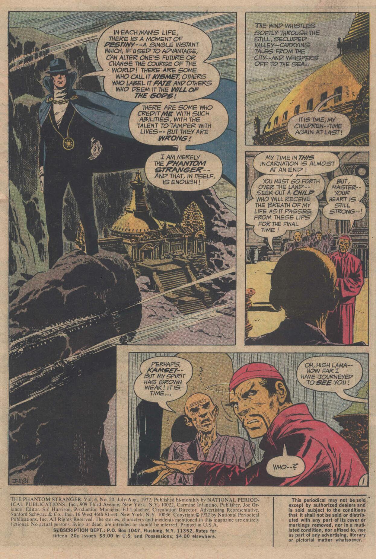 Read online The Phantom Stranger (1969) comic -  Issue #20 - 3