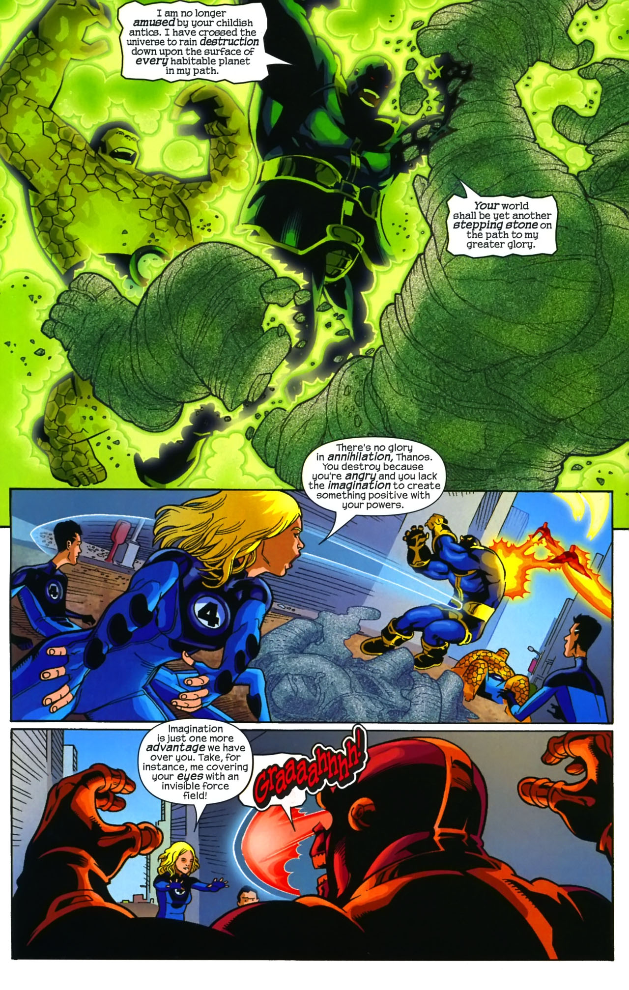Read online Marvel Adventures Fantastic Four comic -  Issue #16 - 17