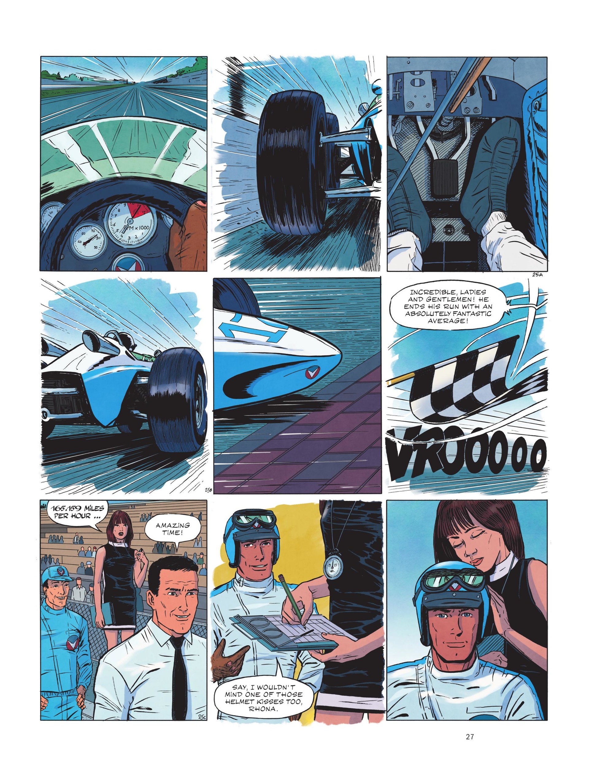 Read online Michel Vaillant: Legendary Races: In the Hell of Indianapolis comic -  Issue # Full - 29