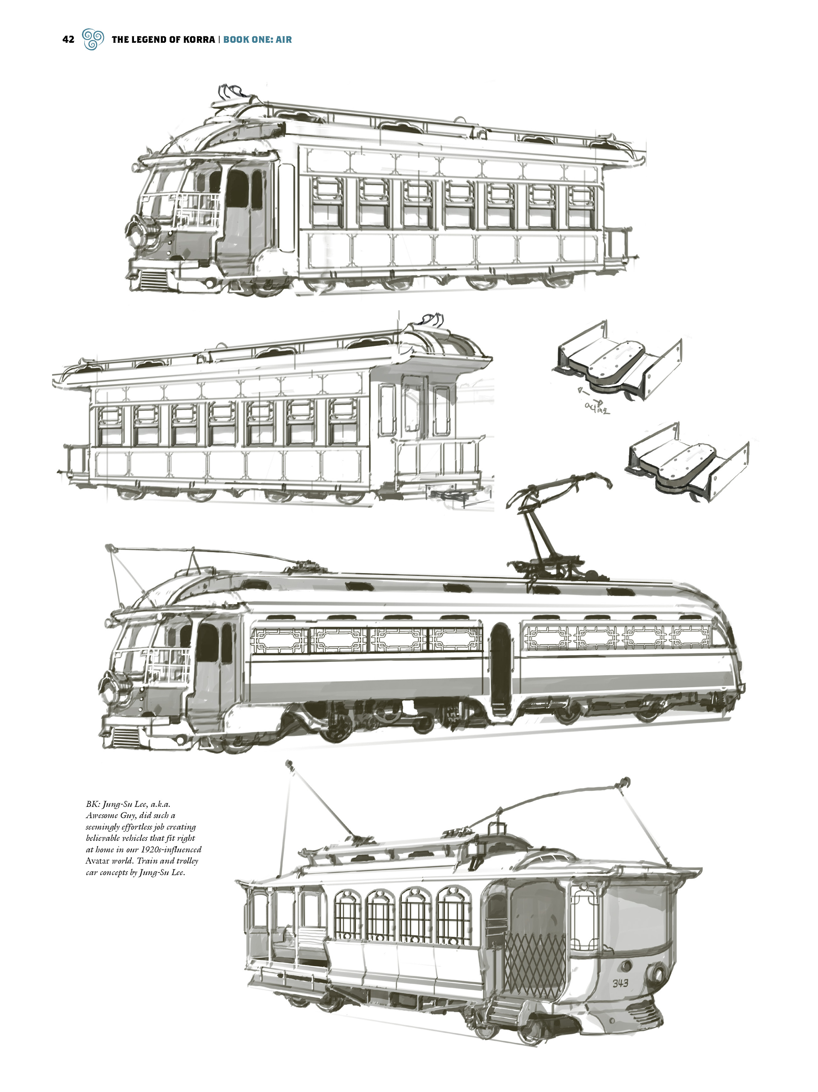 Read online The Legend of Korra: The Art of the Animated Series comic -  Issue # TPB 1 - 40