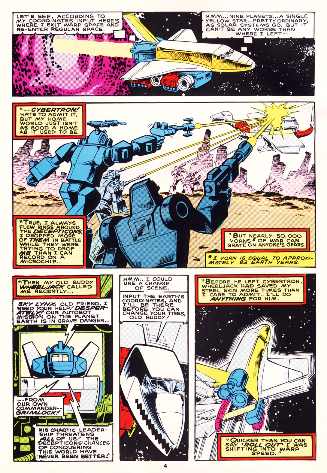 Read online The Transformers (UK) comic -  Issue #143 - 4