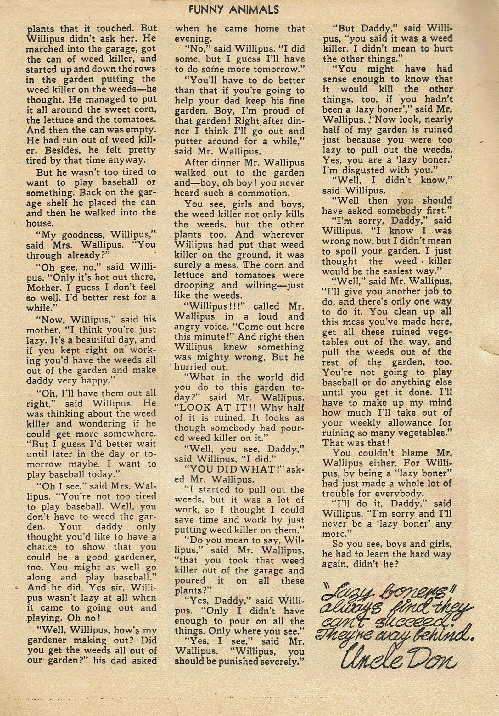 Read online Fawcett's Funny Animals comic -  Issue #46 - 29