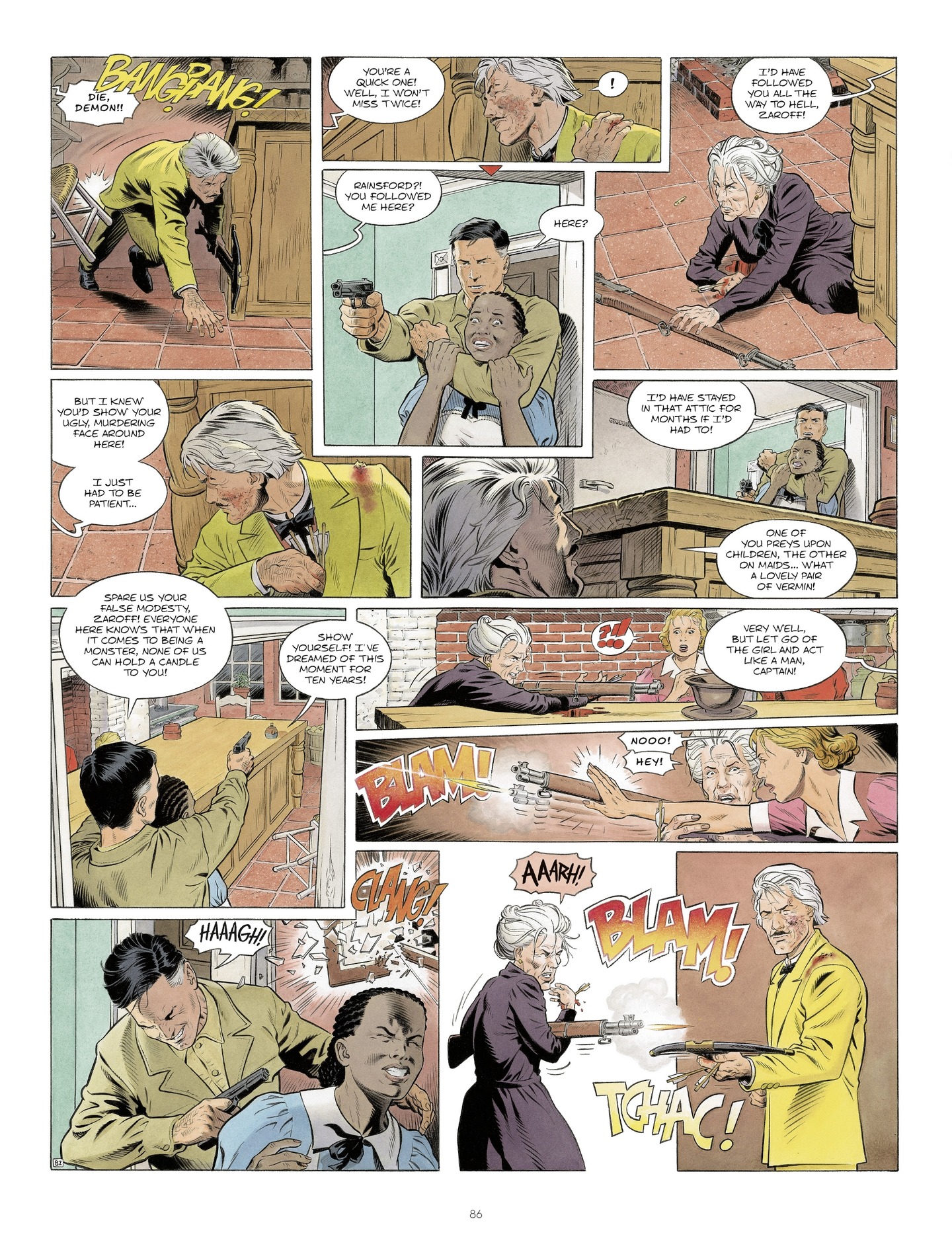 Read online Zaroff comic -  Issue # TPB 2 - 87