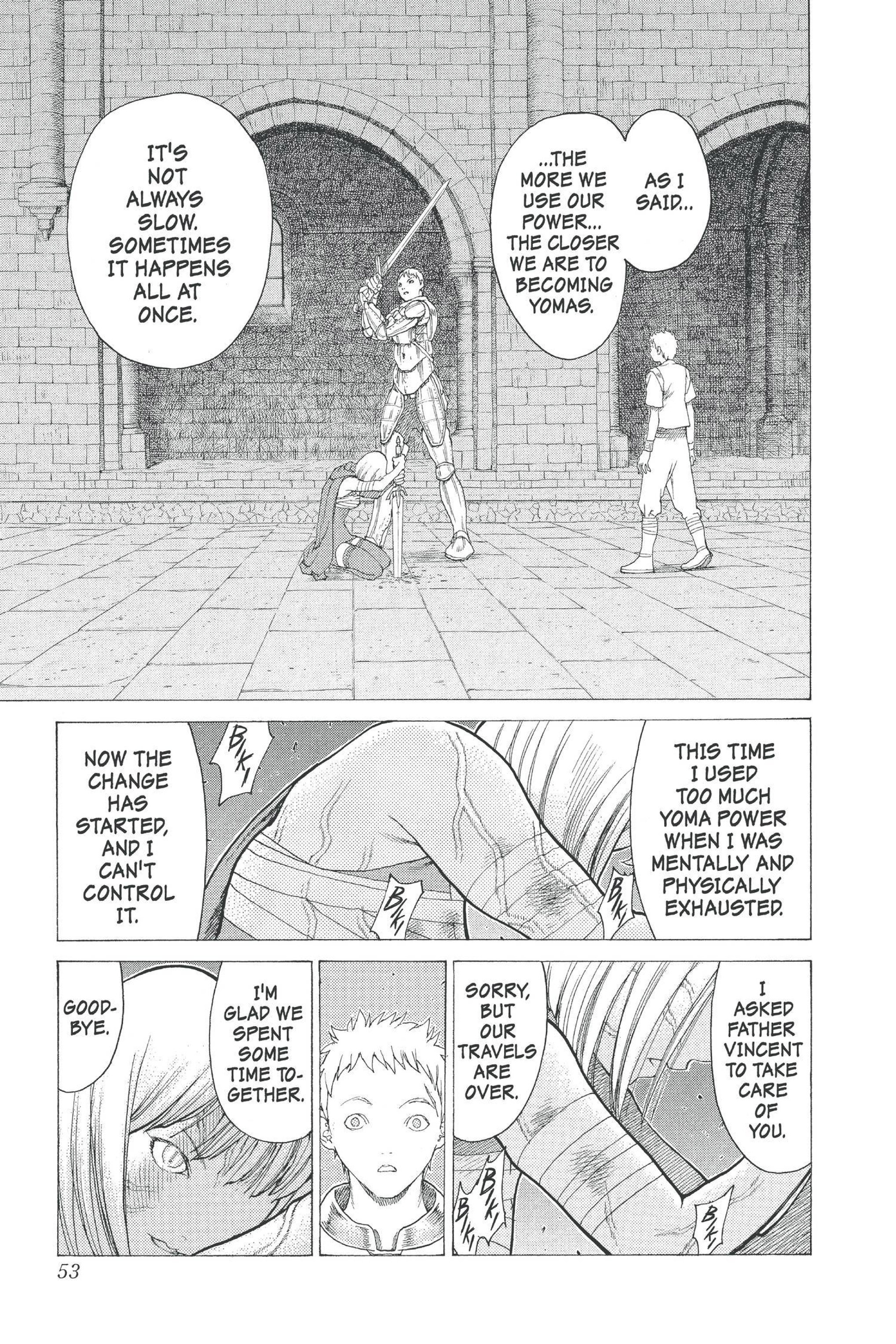 Read online Claymore comic -  Issue #3 - 50