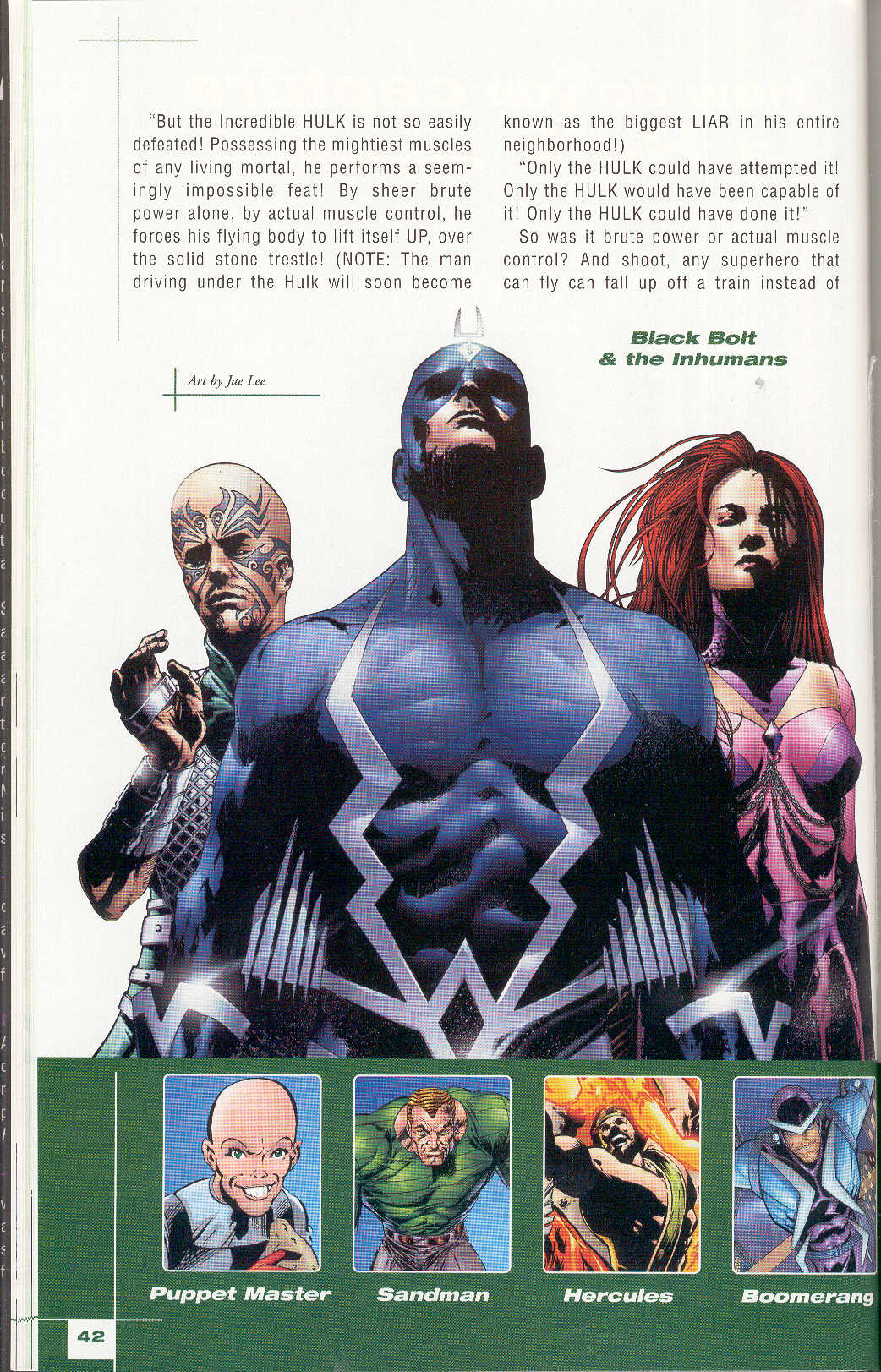Read online Marvel Encyclopedia comic -  Issue # TPB 3 - 40