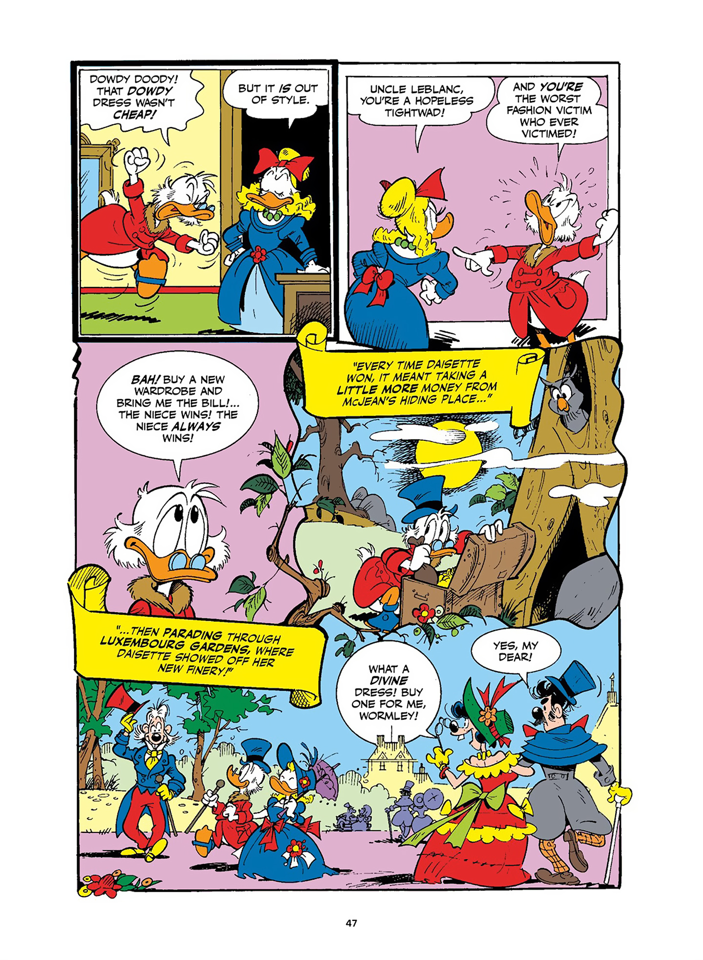 Read online Uncle Scrooge and Donald Duck in Les Misérables and War and Peace comic -  Issue # TPB (Part 1) - 48