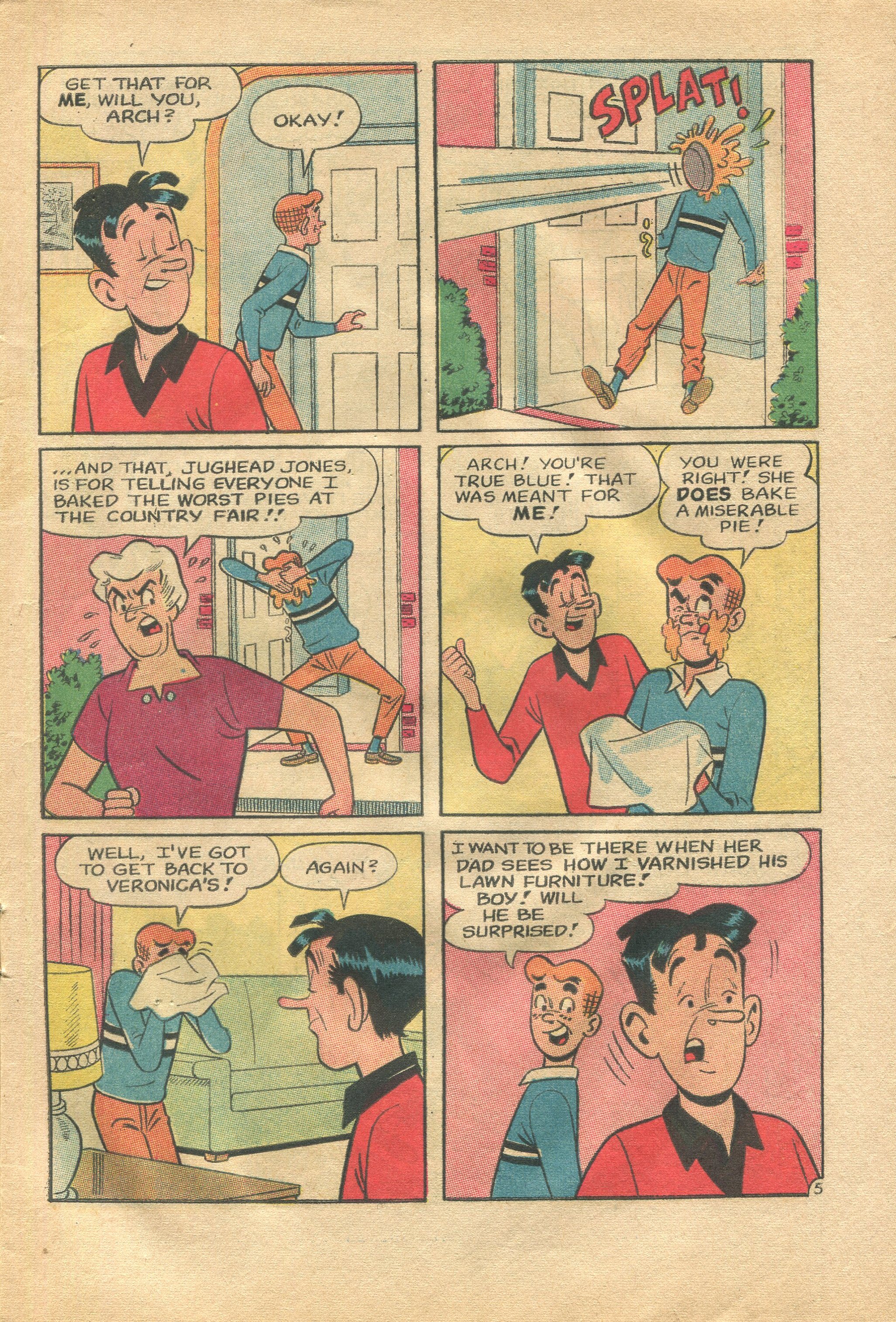 Read online Archie's Pal Jughead Comics comic -  Issue #113 - 7