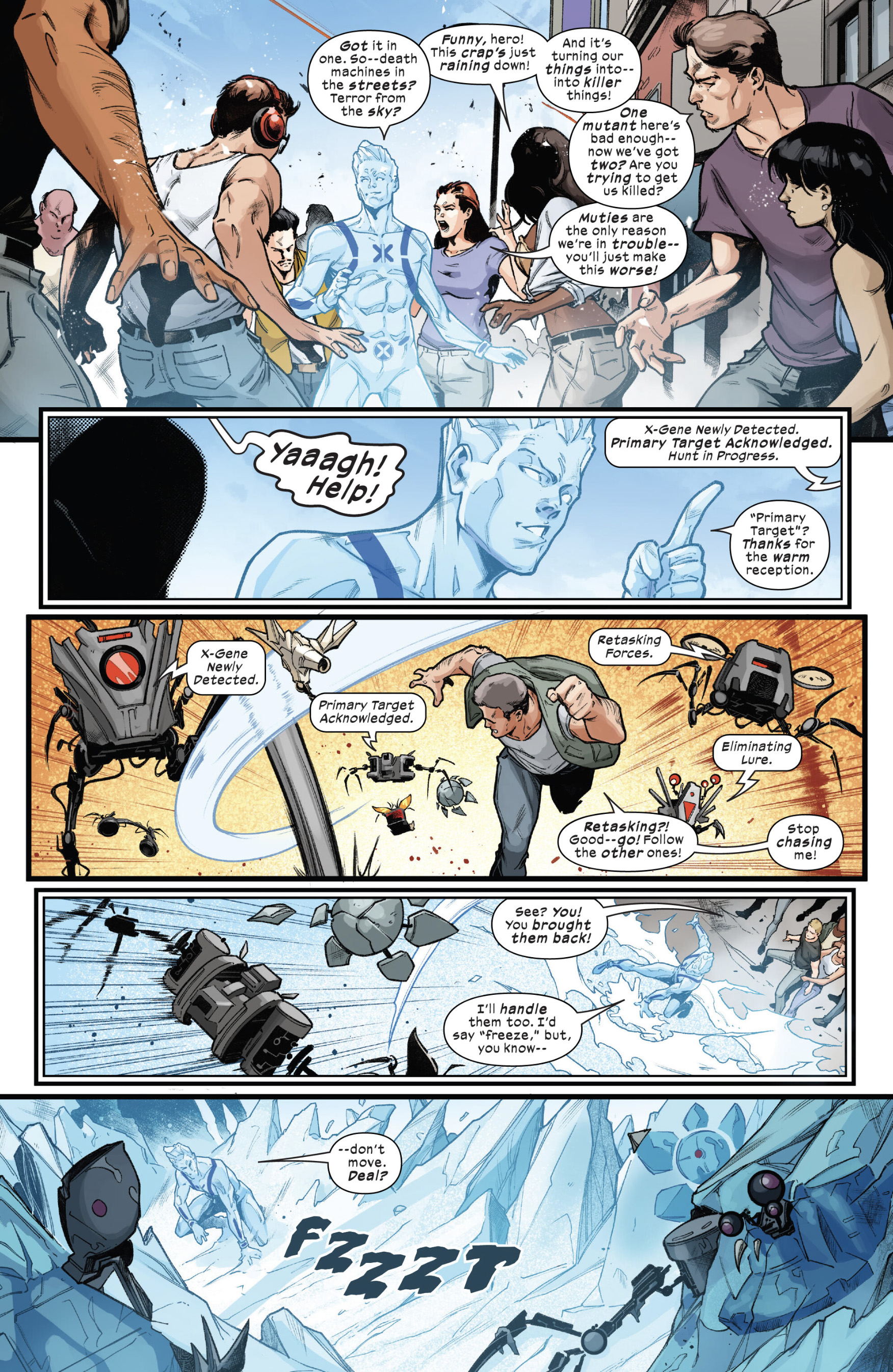 Read online Astonishing Iceman comic -  Issue #1 - 7
