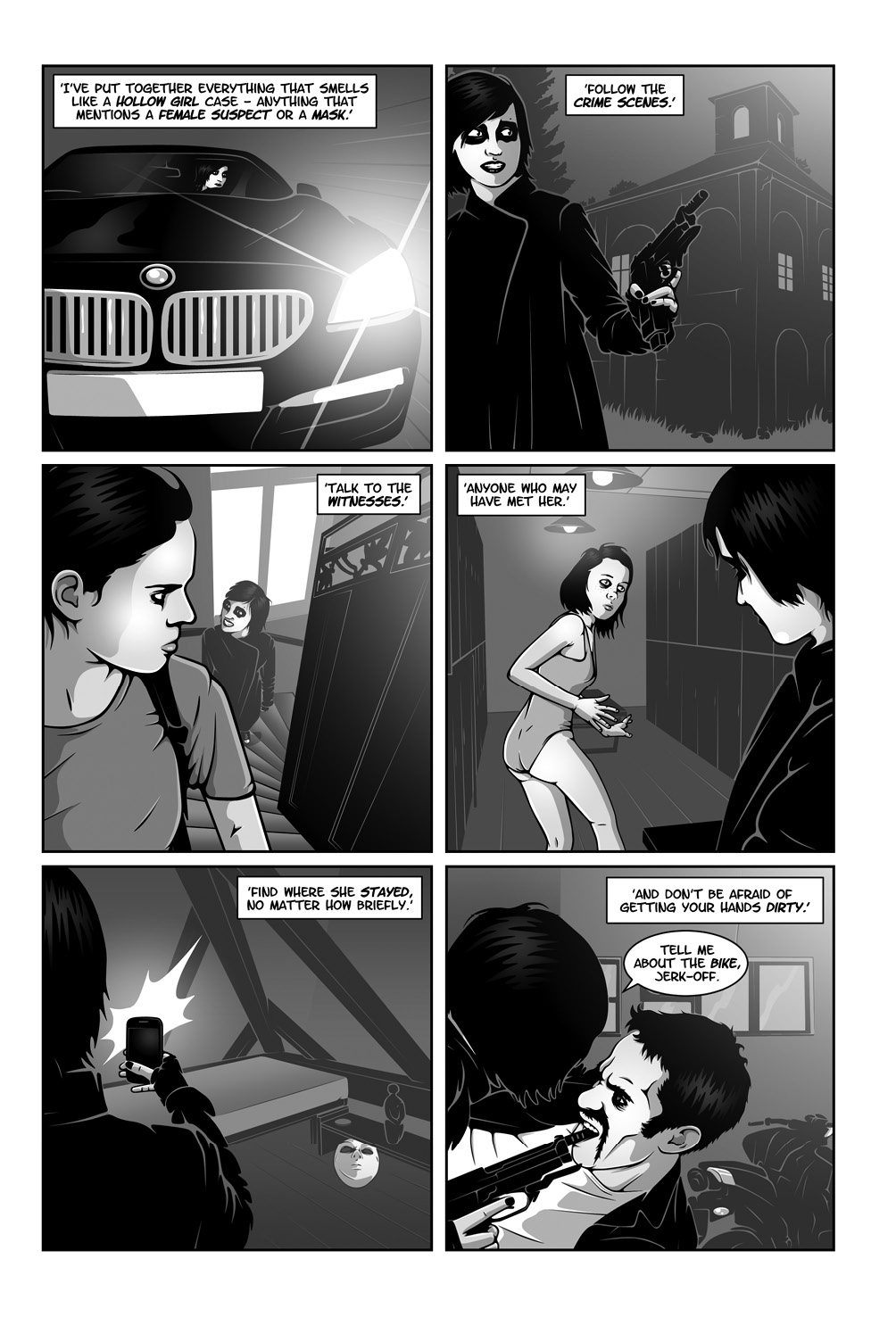 Read online Hollow Girl comic -  Issue #10 - 16