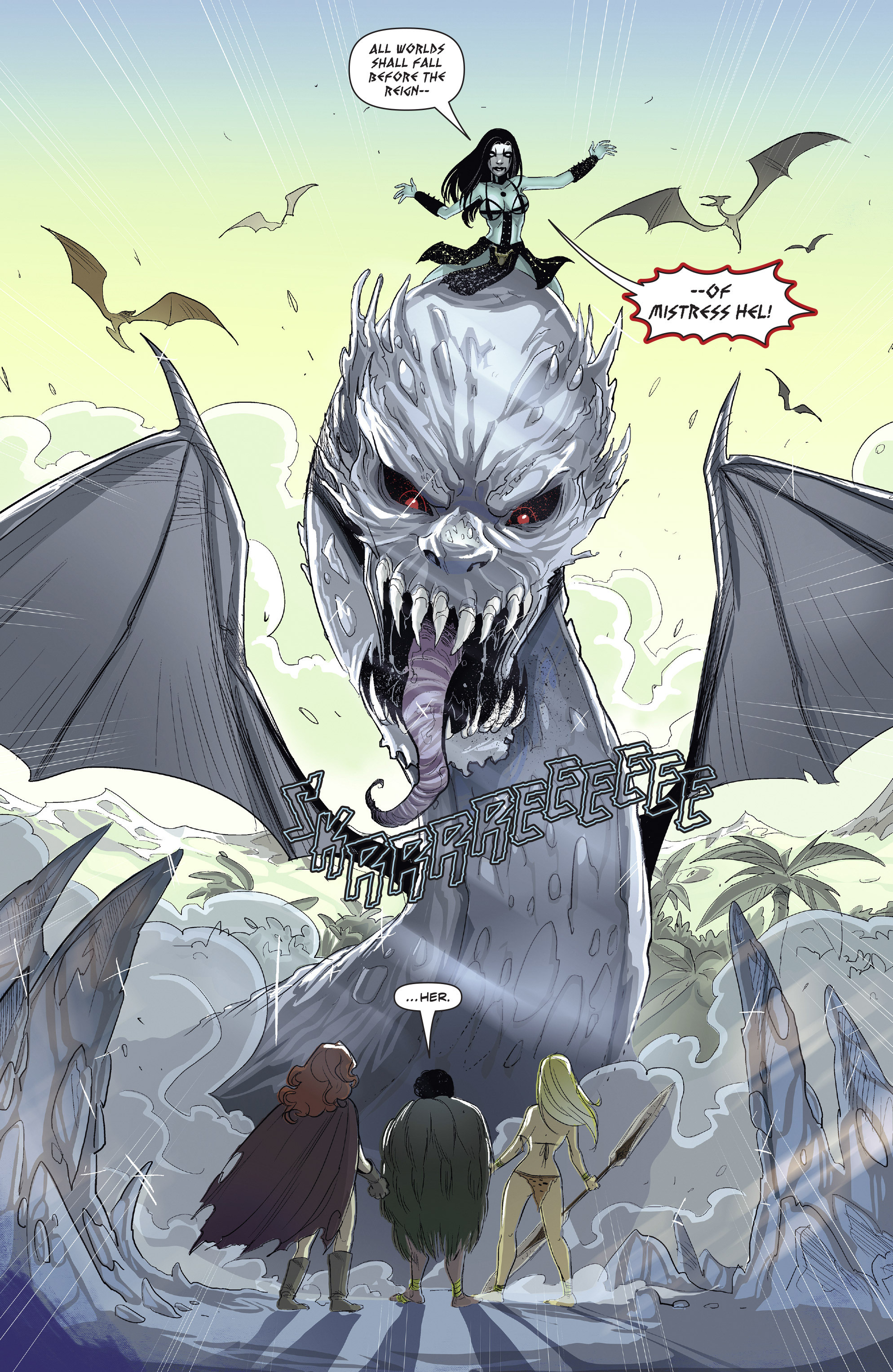 Read online Swords of Sorrow: Red Sonja & Jungle Girl comic -  Issue #1 - 19