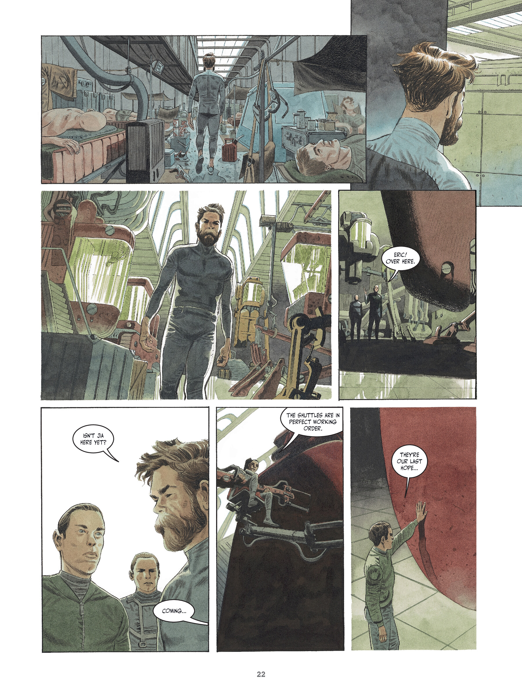 Read online Project ARKA: Into the Dark Unknown comic -  Issue # TPB - 23