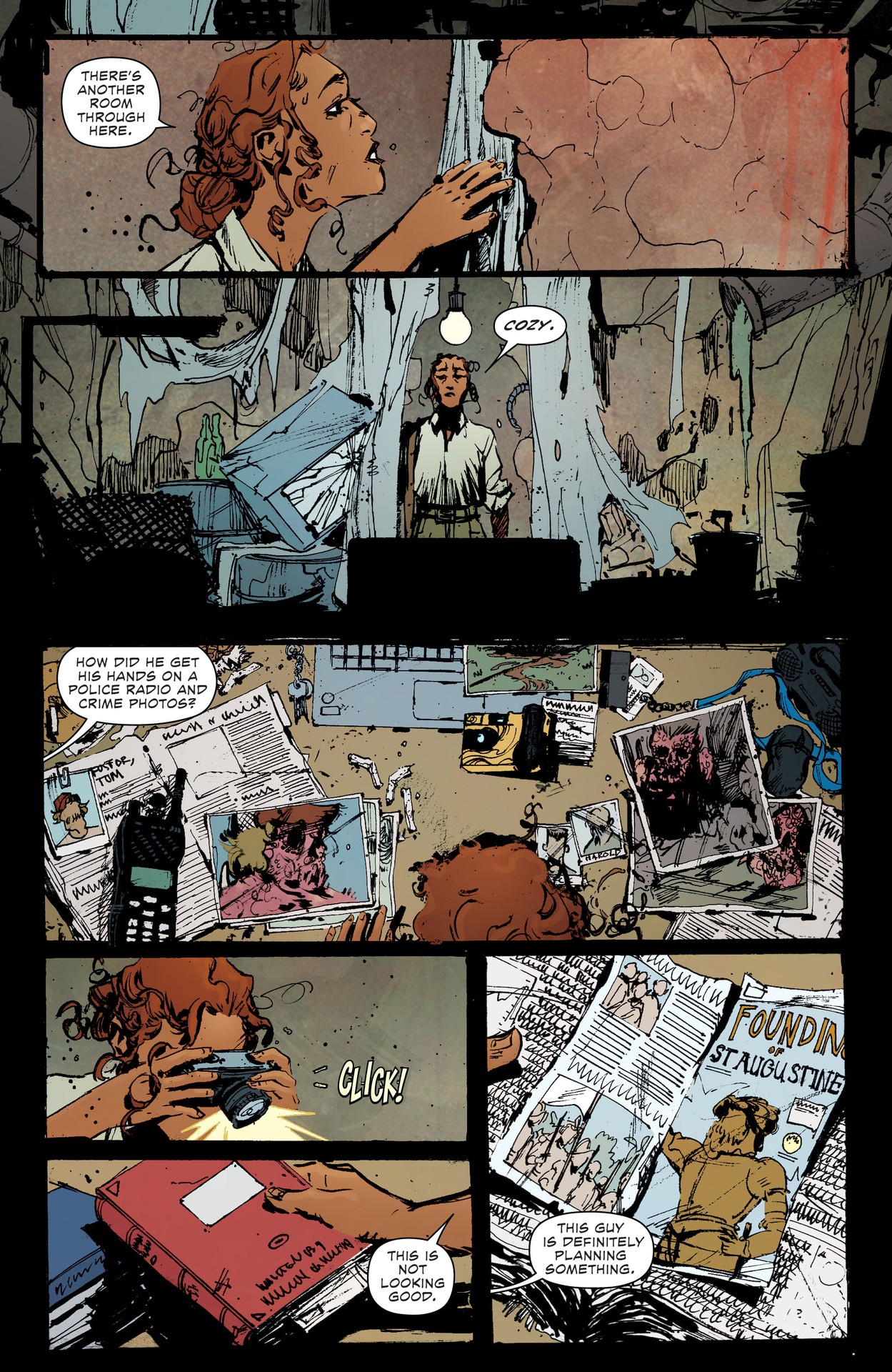 Read online Dark Spaces: Good Deeds comic -  Issue #4 - 15