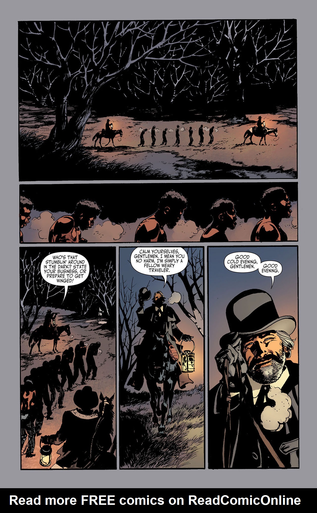 Read online Django Unchained comic -  Issue #1 - 4