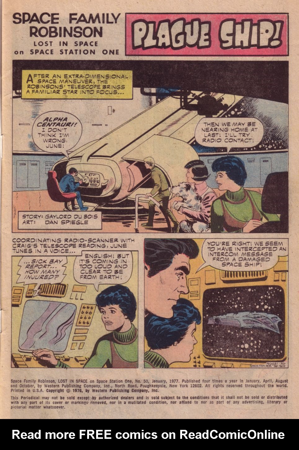 Read online Space Family Robinson comic -  Issue #50 - 3