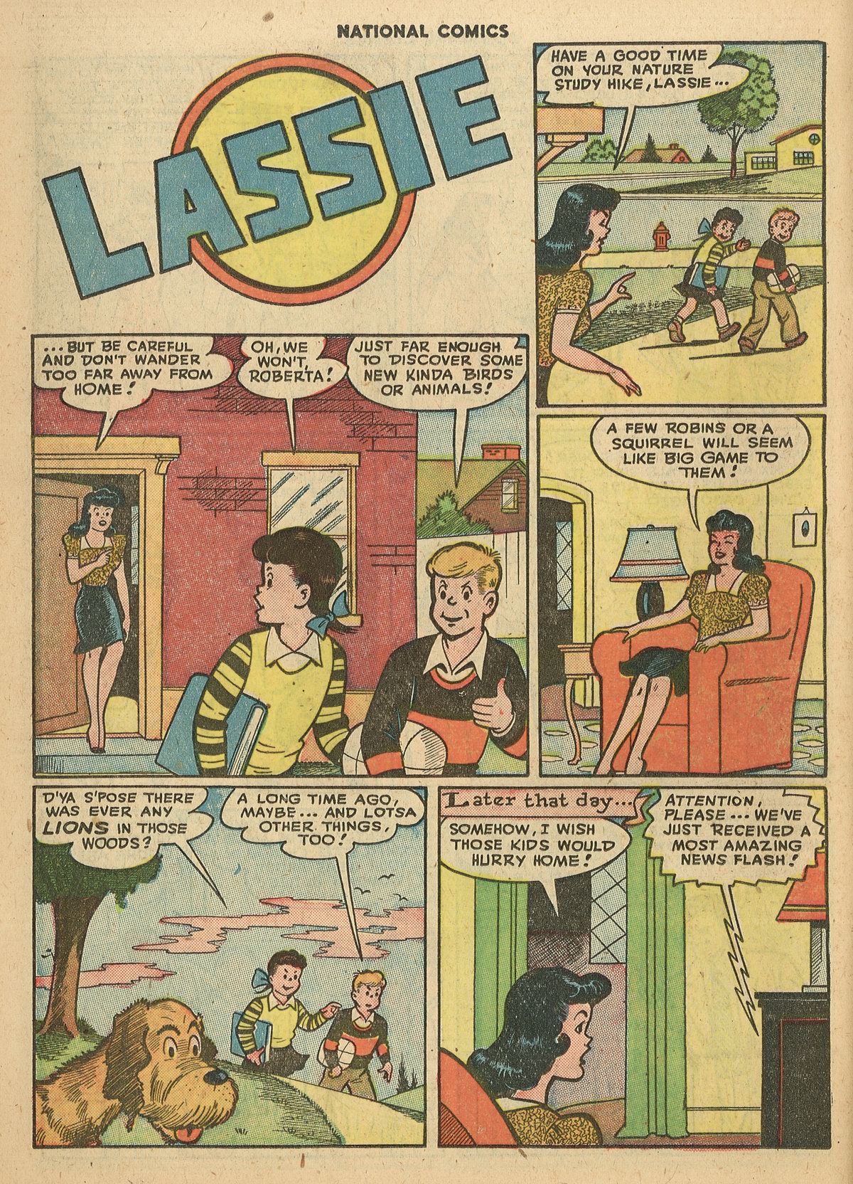 Read online National Comics comic -  Issue #66 - 26