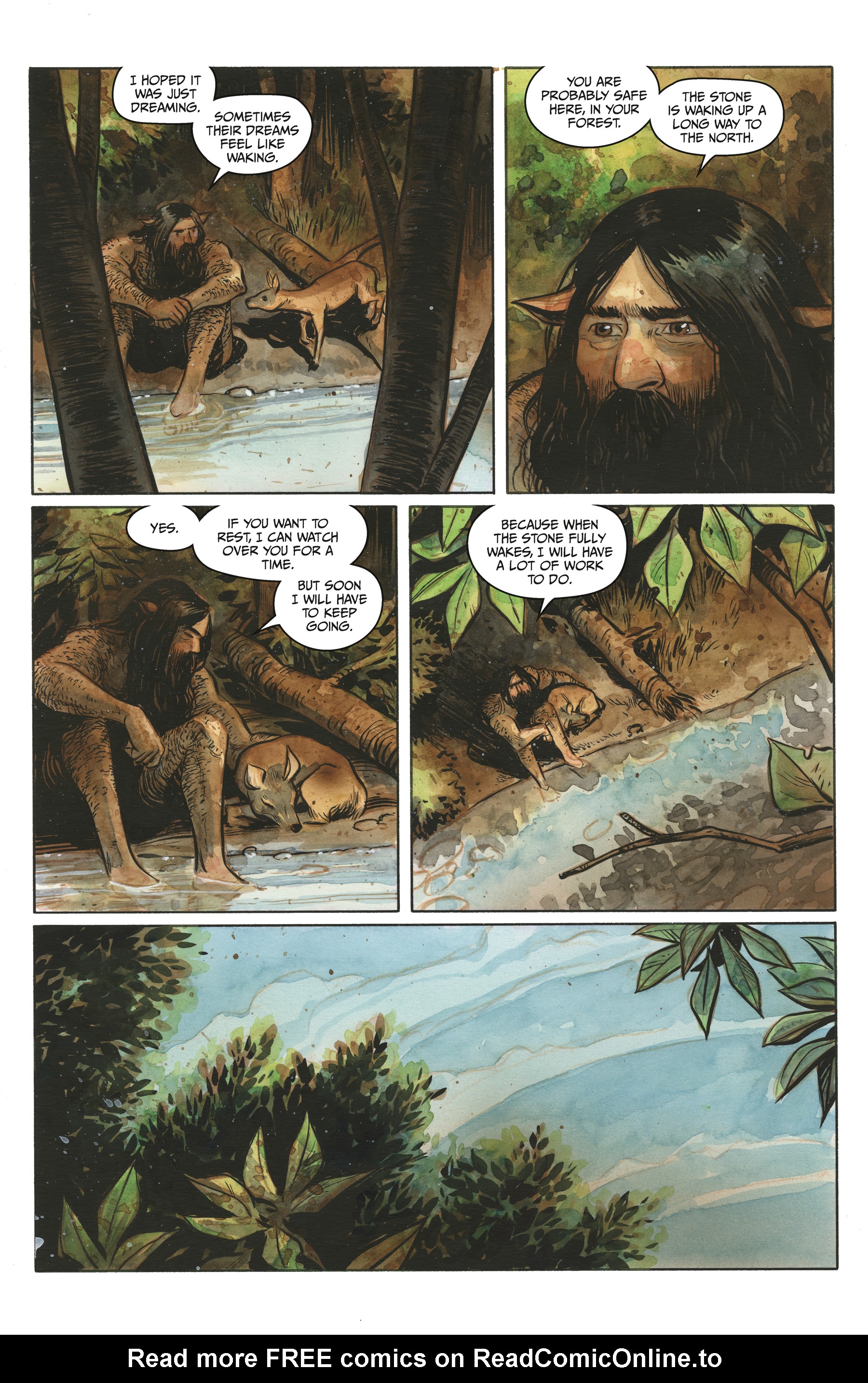 Read online The Lonesome Hunters: The Wolf Child comic -  Issue #2 - 8