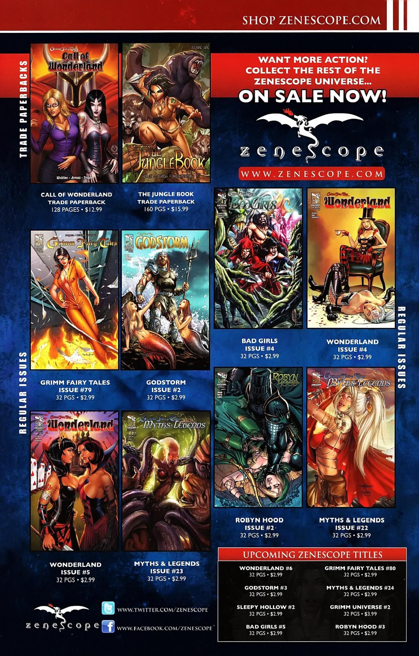 Read online Grimm Fairy Tales presents Godstorm comic -  Issue #2 - 29
