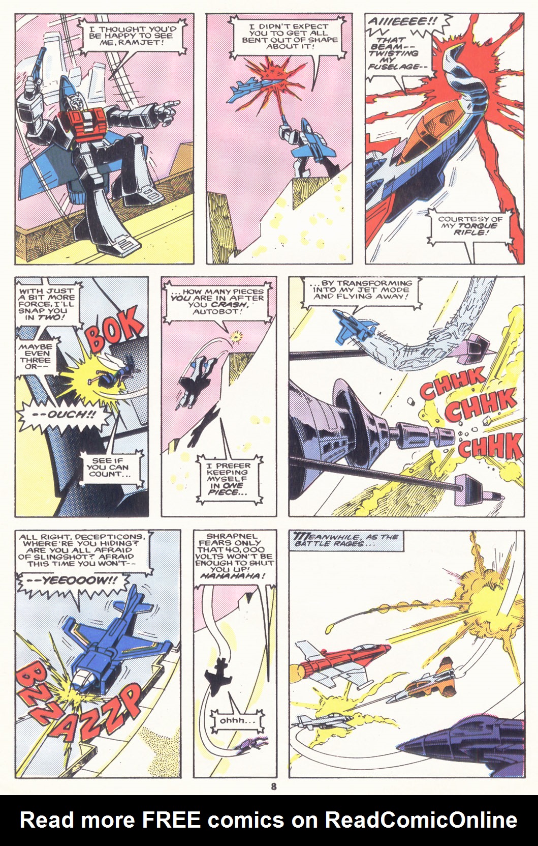 Read online The Transformers (UK) comic -  Issue #90 - 8