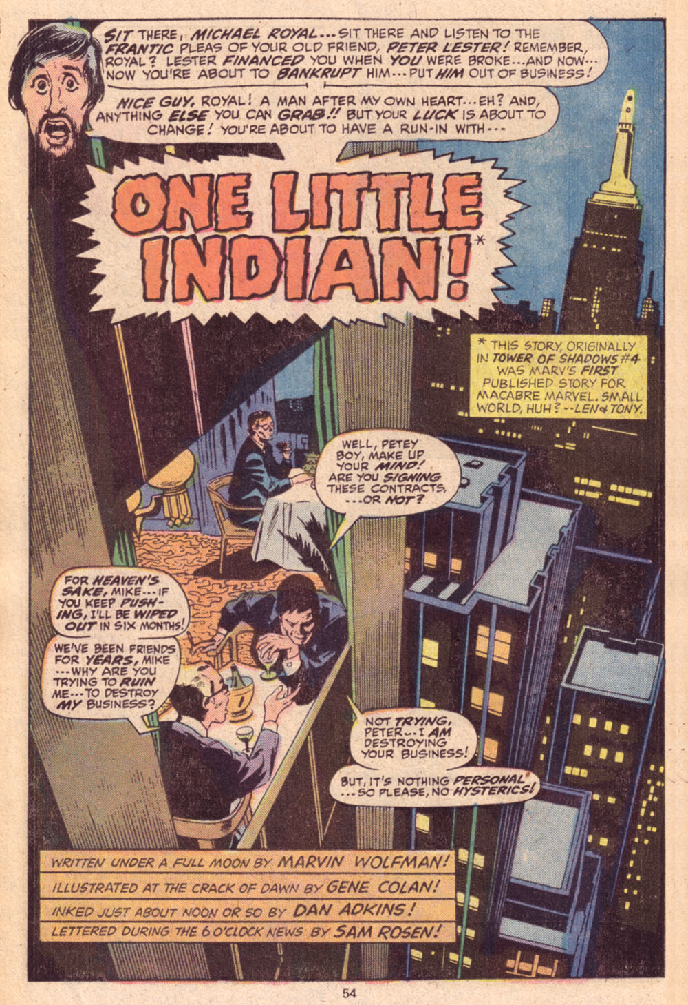 Read online Giant-Size Chillers comic -  Issue #3 - 46