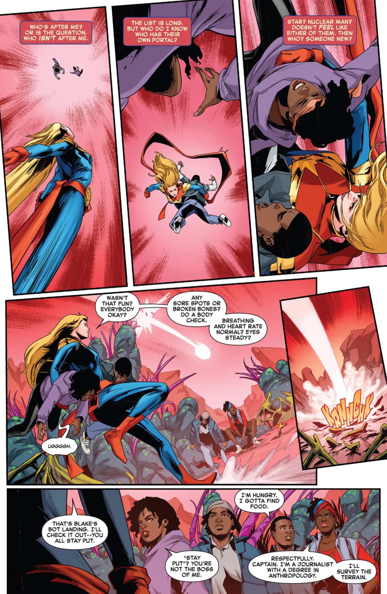 Read online Captain Marvel: Dark Tempest comic -  Issue #2 - 10