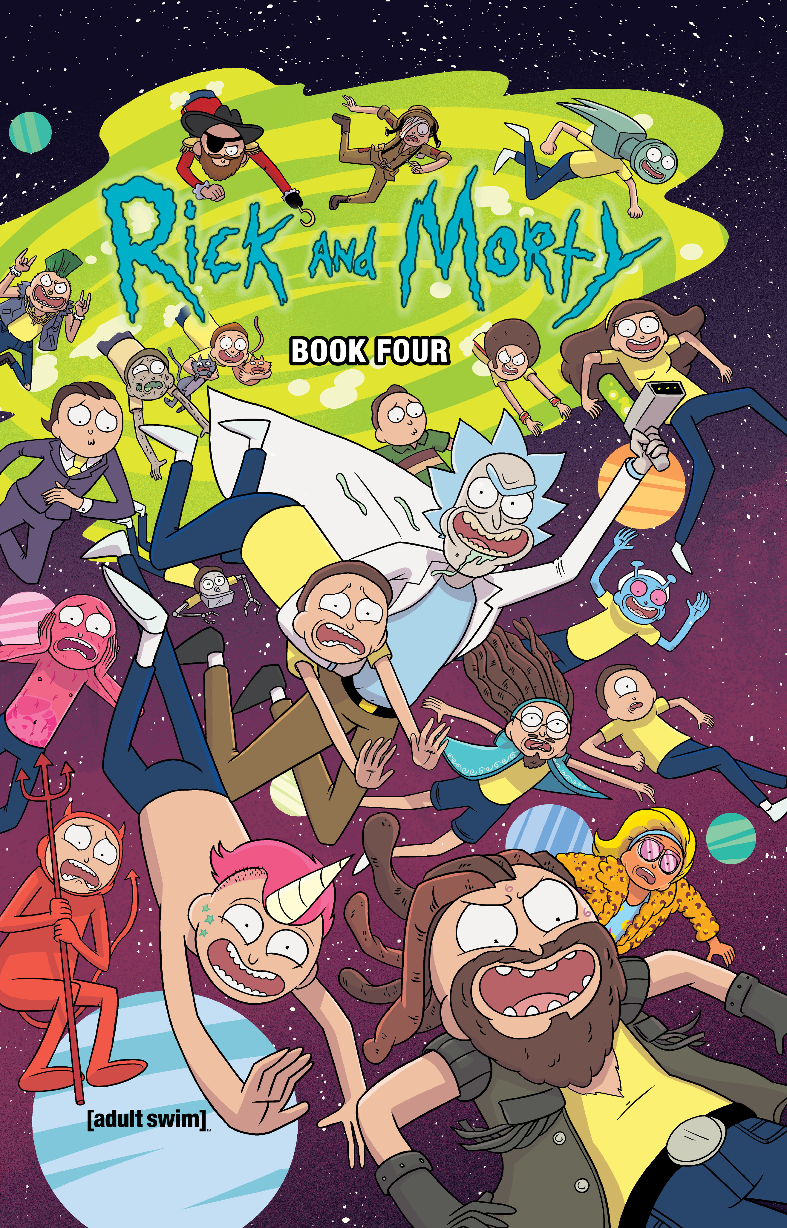 Read online Rick and Morty Deluxe Edition comic -  Issue # TPB 4 (Part 1) - 1